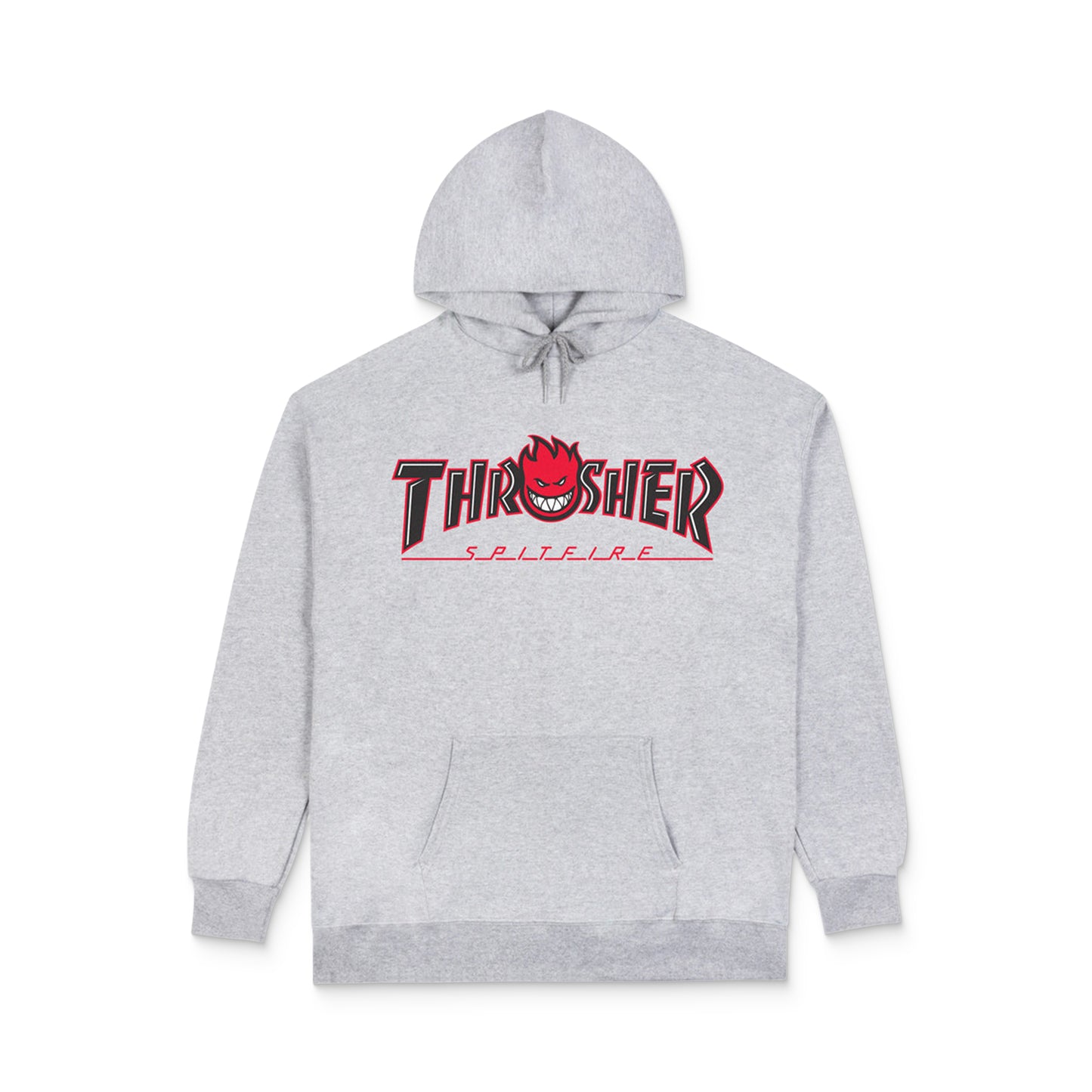 Thrasher x Spitfire Big Head Outline Hoodie Hoodie Ash - 315076-ASH
