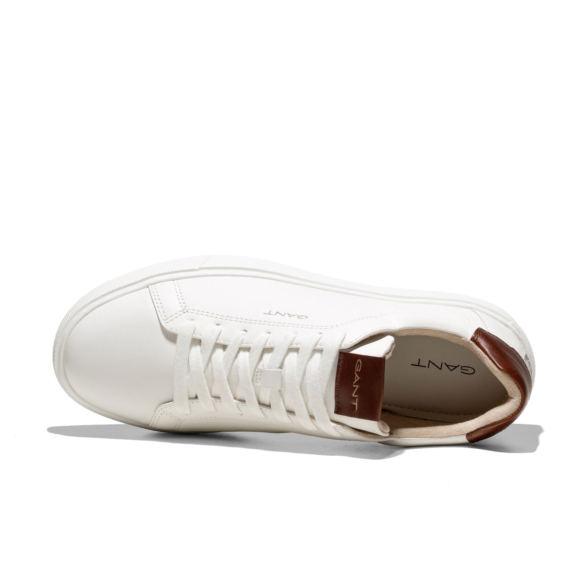 Gant MC Julien White/Cognac  - 31631021-G245