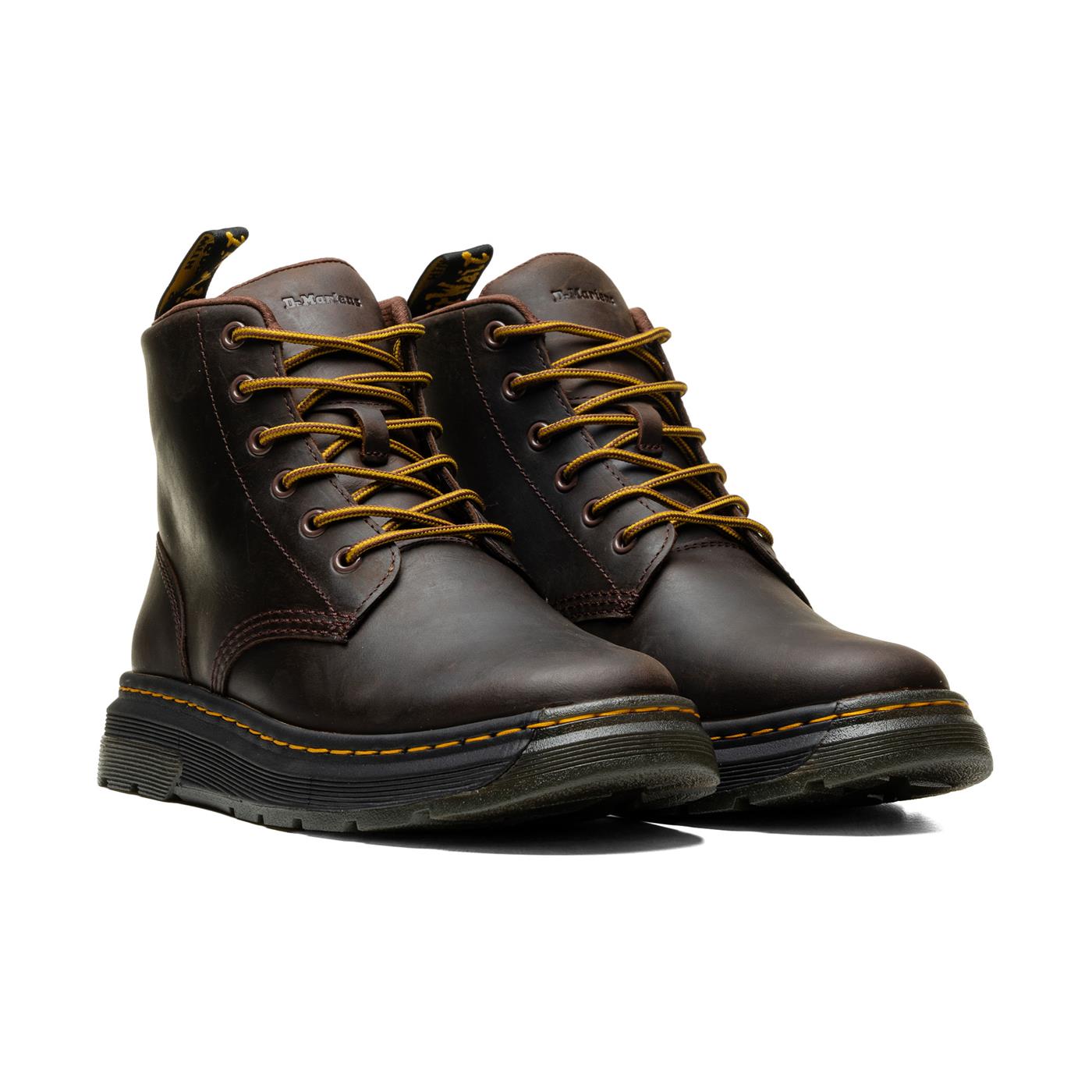 Dr. Martens Crewson Chukka Dark Brown Crazy Horse - 31673201
