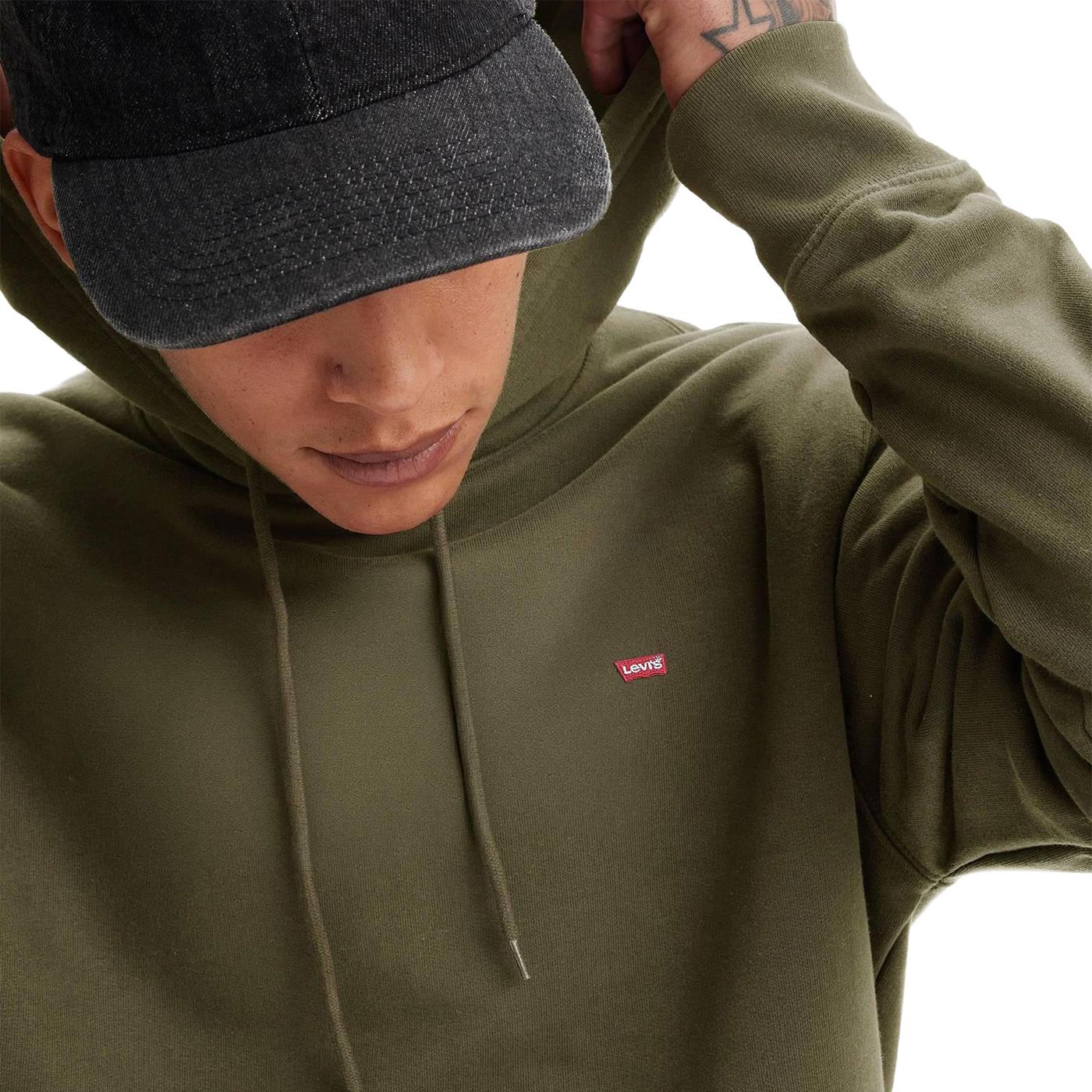 Levis The Original HM Hoodie Moss Olive  - 34581-0042