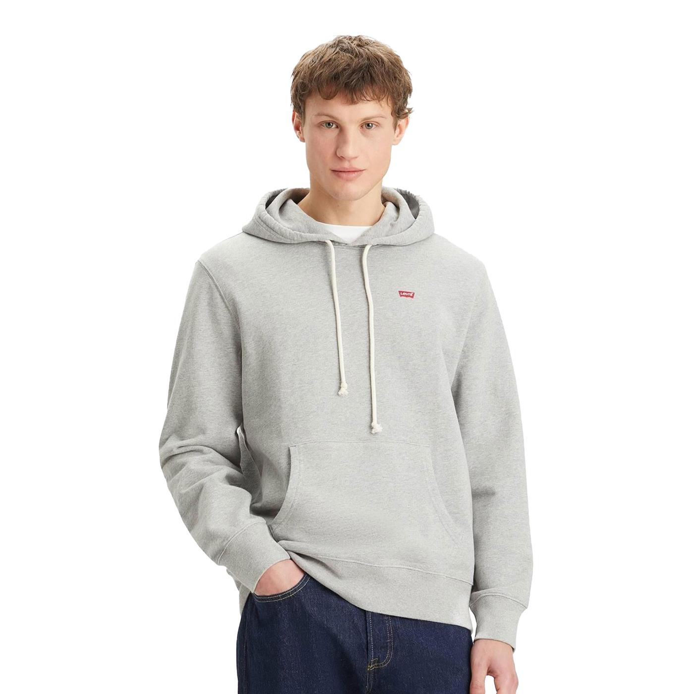 Levis The Original HM Hoodie Mid Tone Grey Heather - 34581-0047