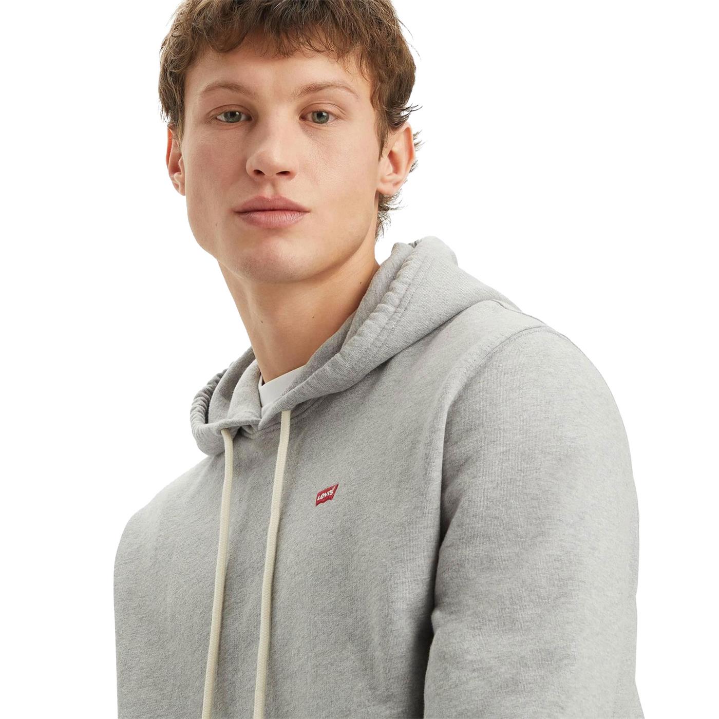 Levis The Original HM Hoodie Mid Tone Grey Heather - 34581-0047