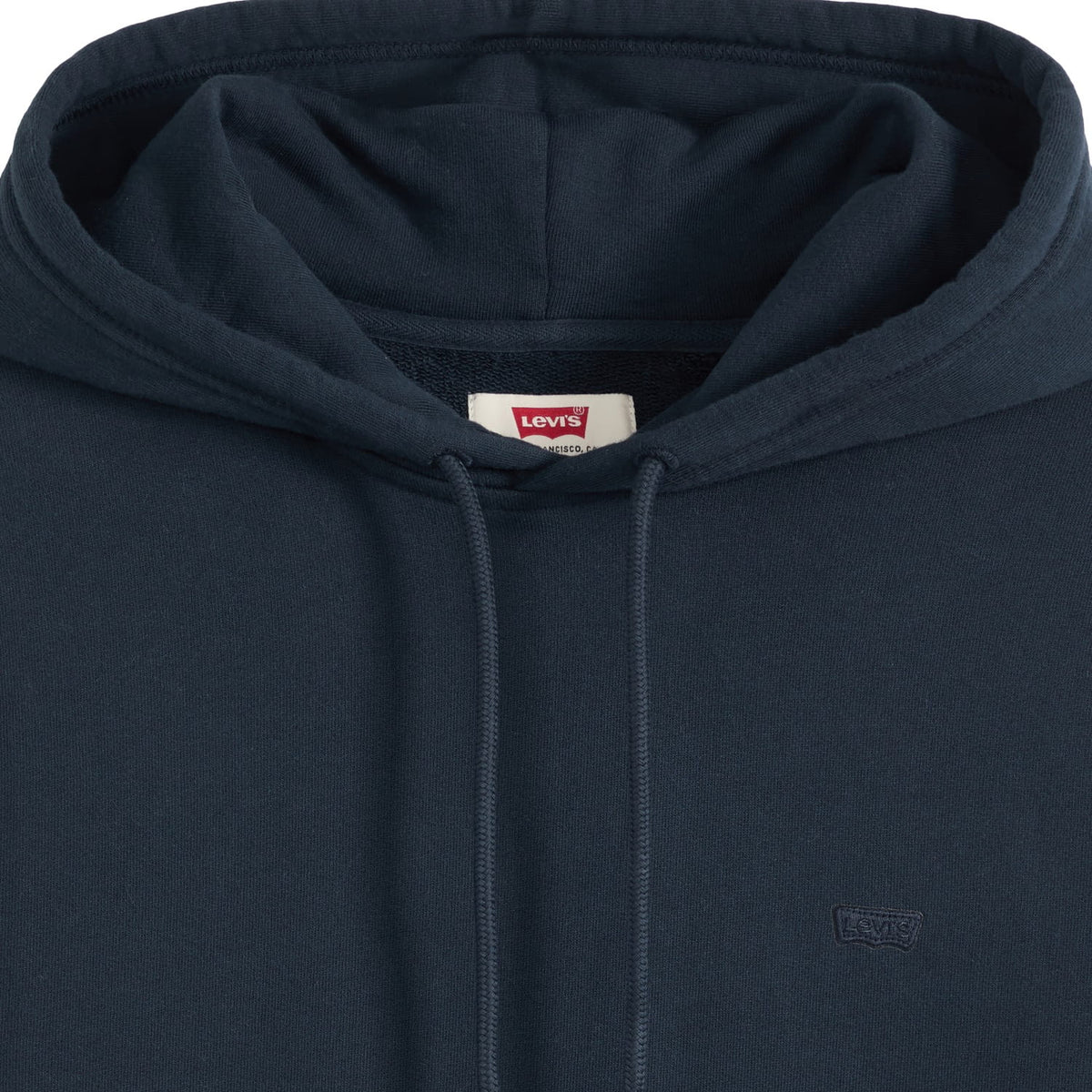 Levis New Original Housemark Hoodie Navy Blazer - 34581-0062
