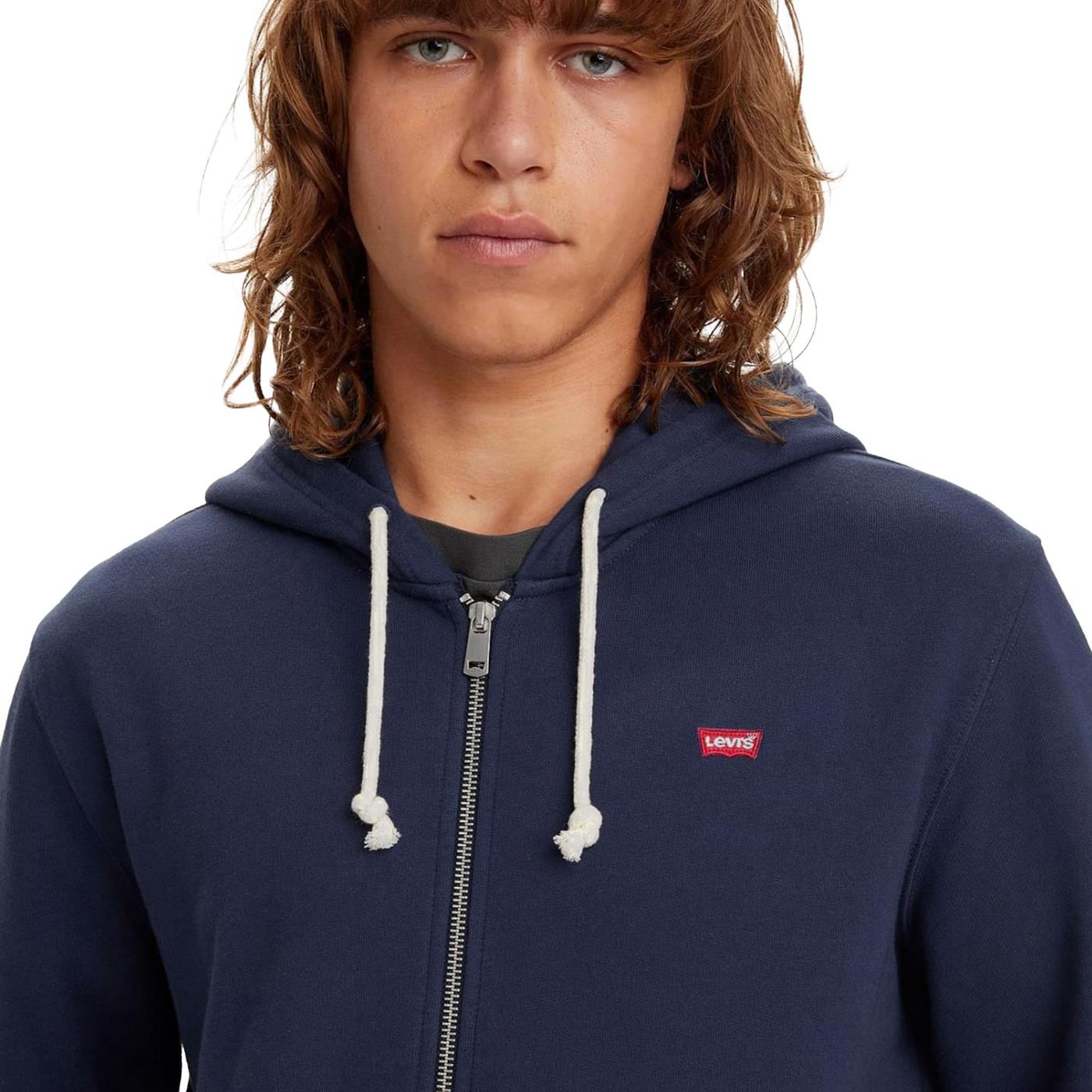 Levis The Original HM Zip-Up Hoodie Naval Academy - 34584-0011