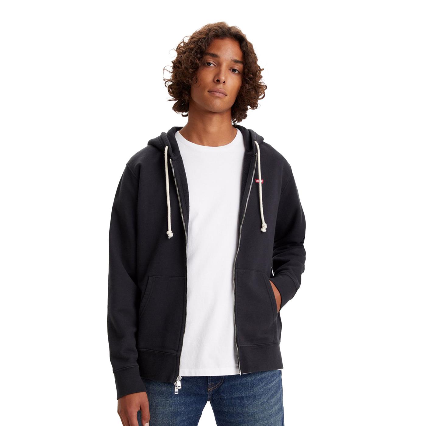 Levis The Original HM Zip-Up Hoodie Mineral Black - 34584-0016