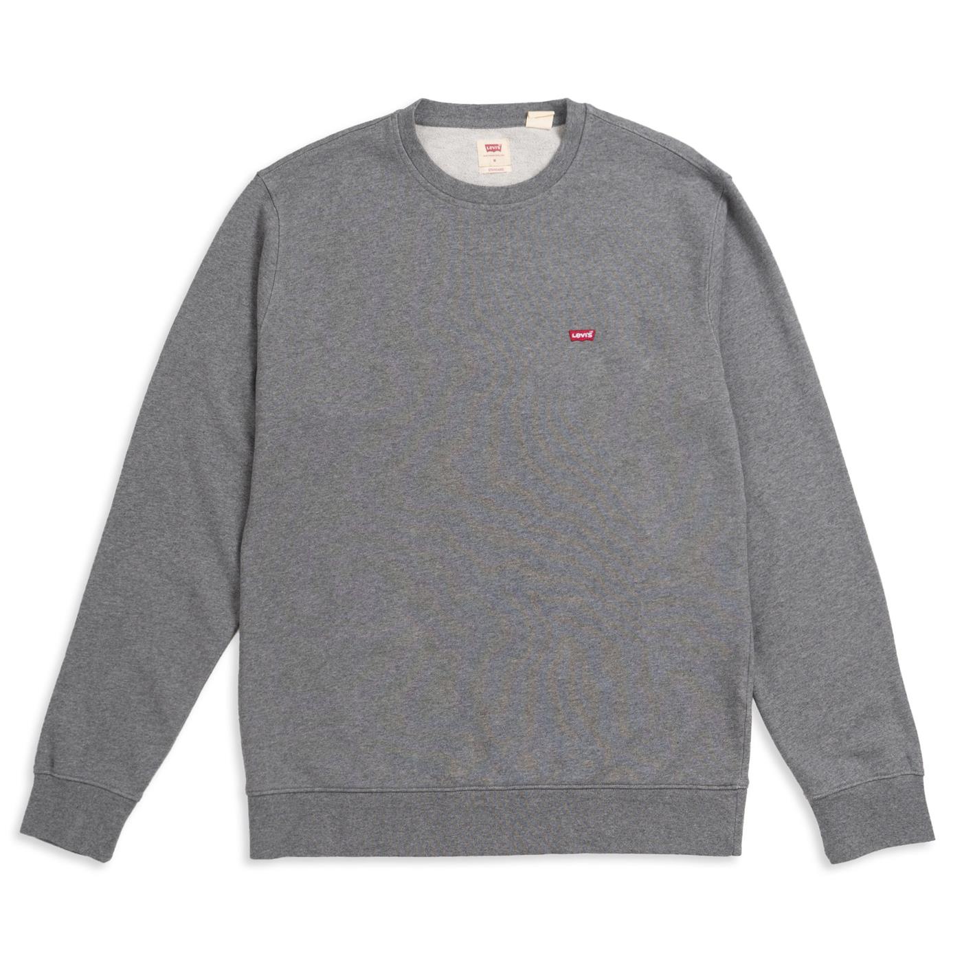Levis The Original HM Crew Sweatshirt Chisel Grey Heather - 35909-0002