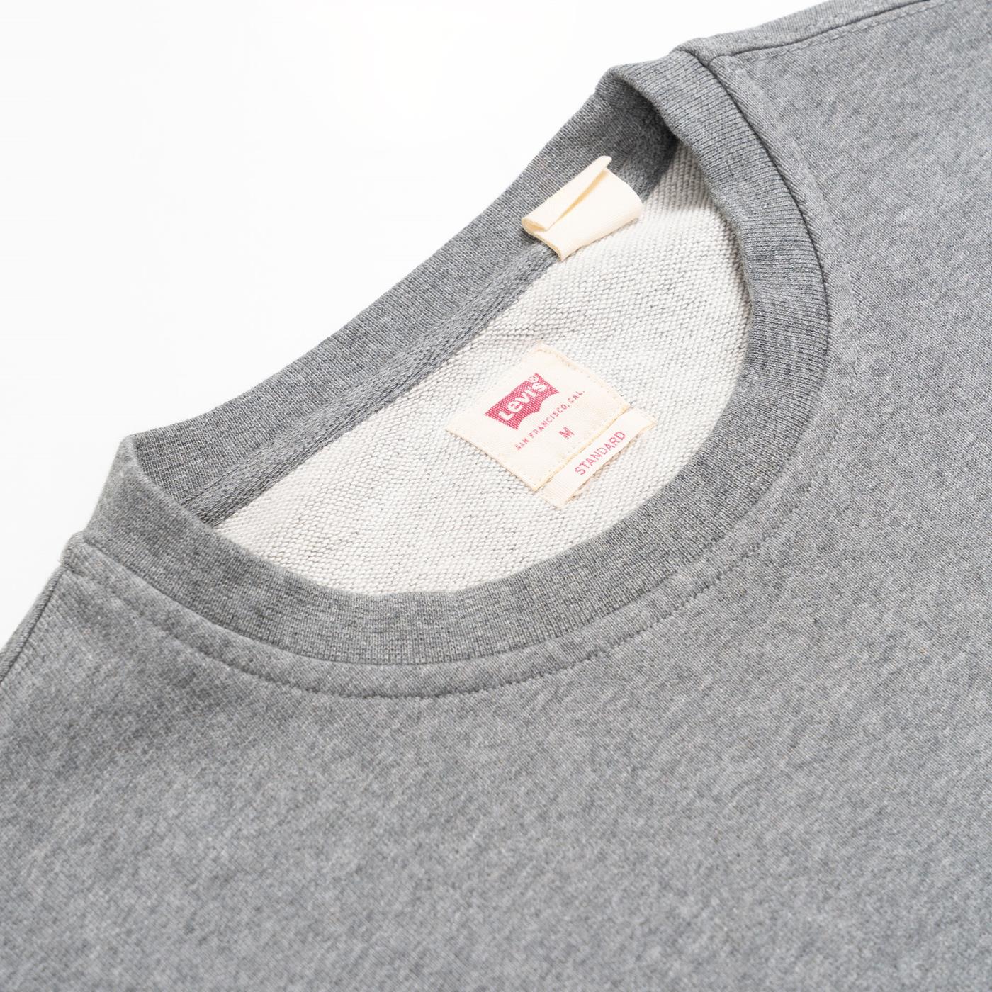 Levis The Original HM Crew Sweatshirt Chisel Grey Heather - 35909-0002