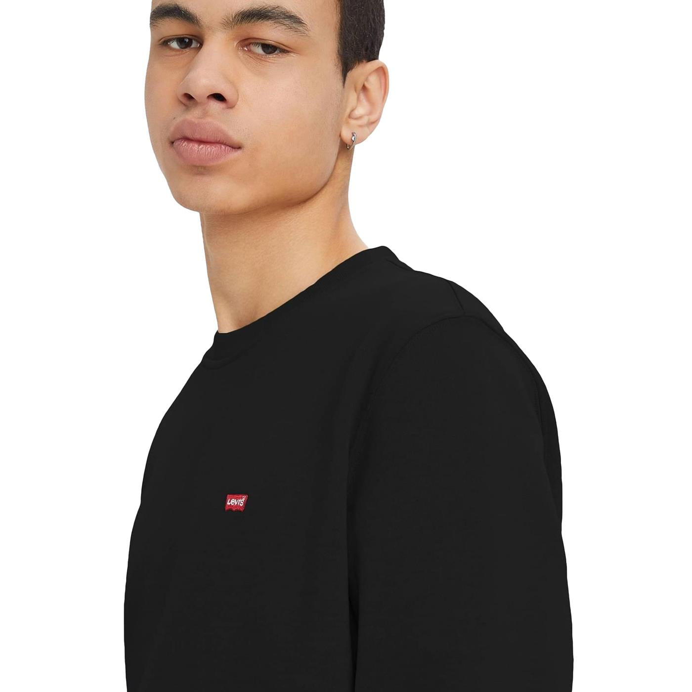 Levis The Original HM Crew Sweatshirt Mineral Black  - 35909-0003