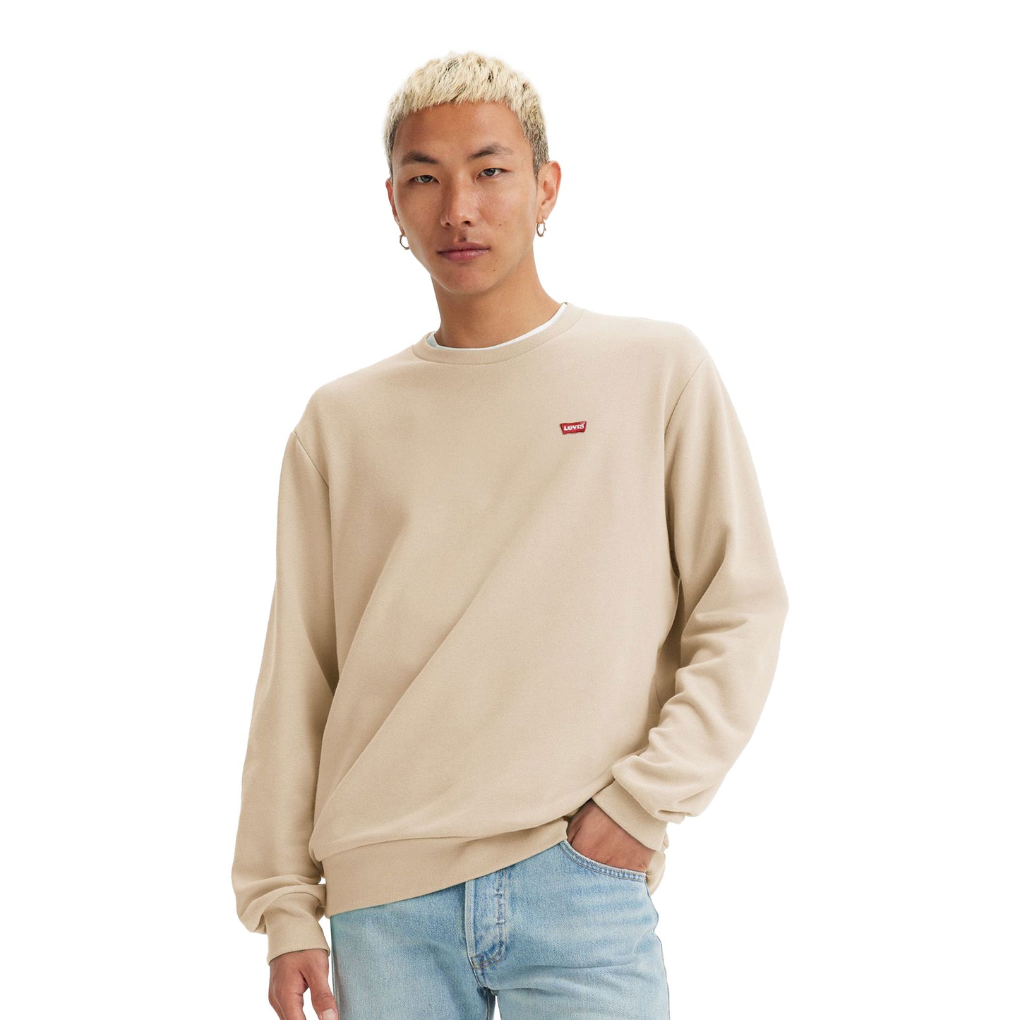 Levis The Original HM Crew Fog French Terry - 35909-0057