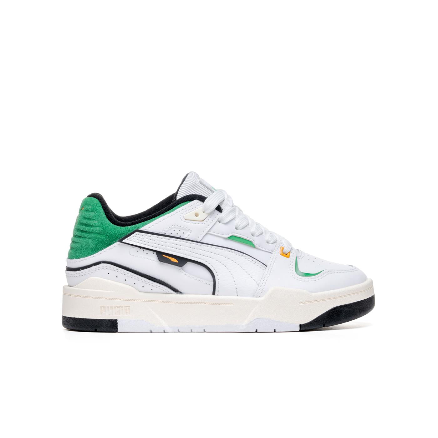 Puma Slipstream BBall Jr Puma White/Archive Green - 394334-01
