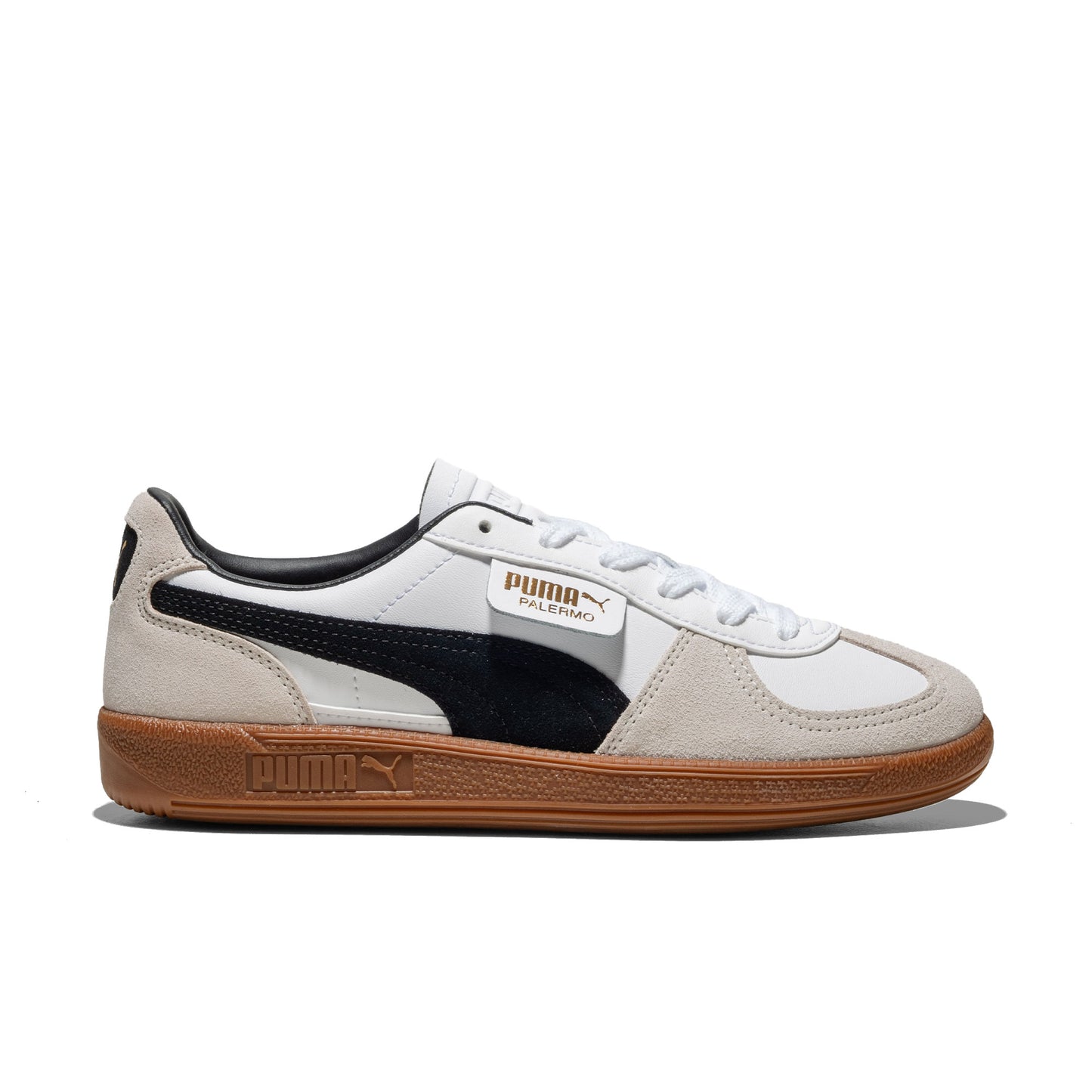 Puma Palermo Leather Puma White/Vapor Grey-Gum