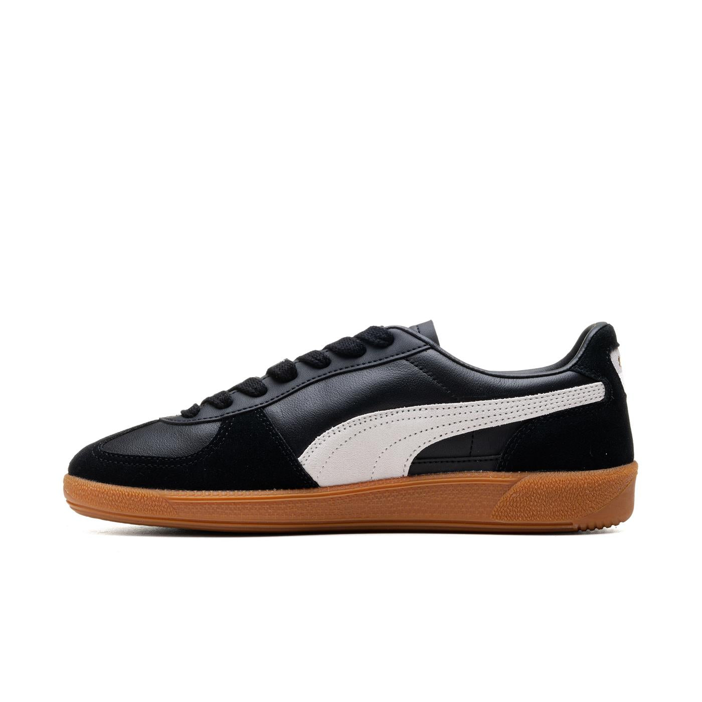 Puma Palermo Leather Puma Black/Feather Gray-Gum - 396464-03