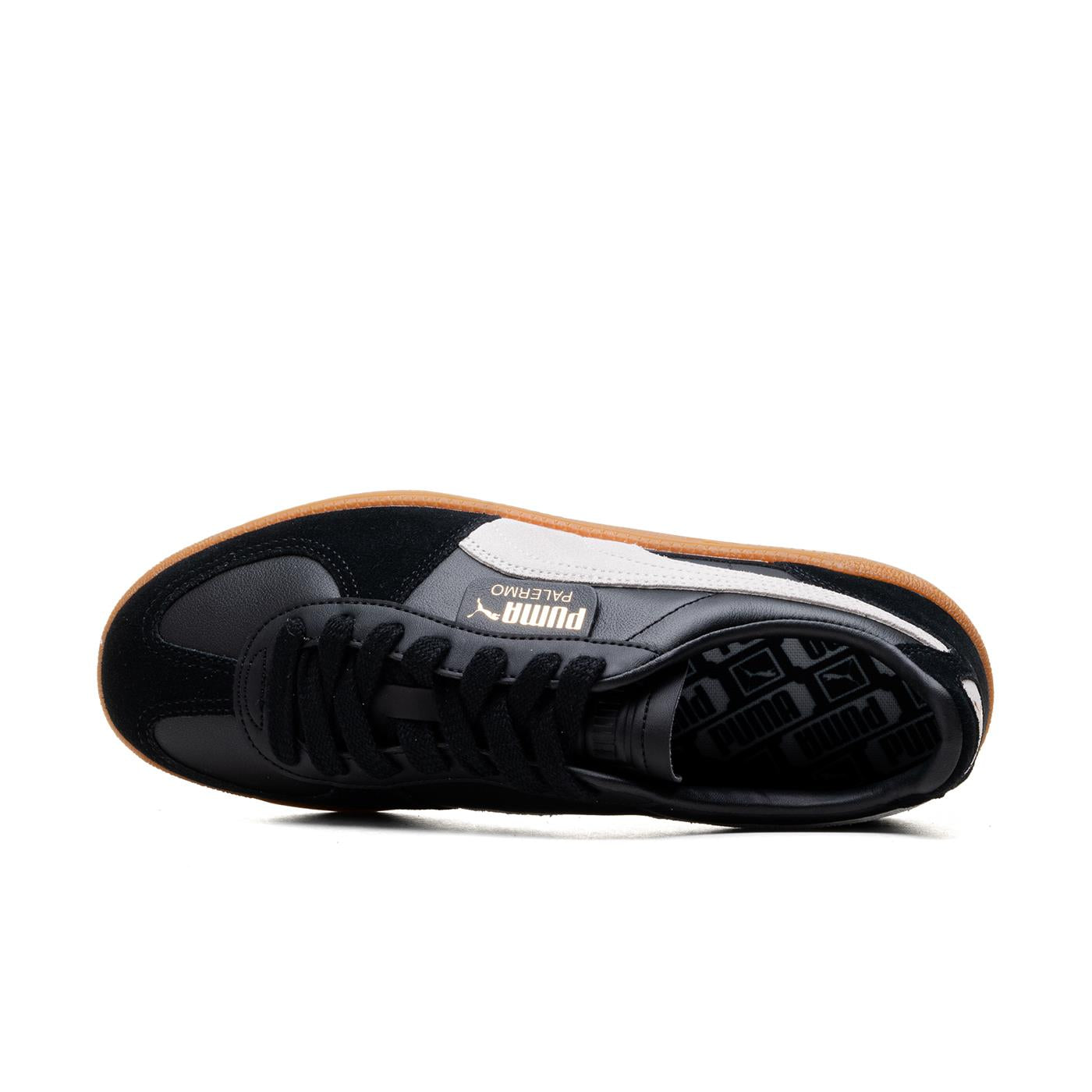 Puma Palermo Leather Puma Black/Feather Gray-Gum - 396464-03