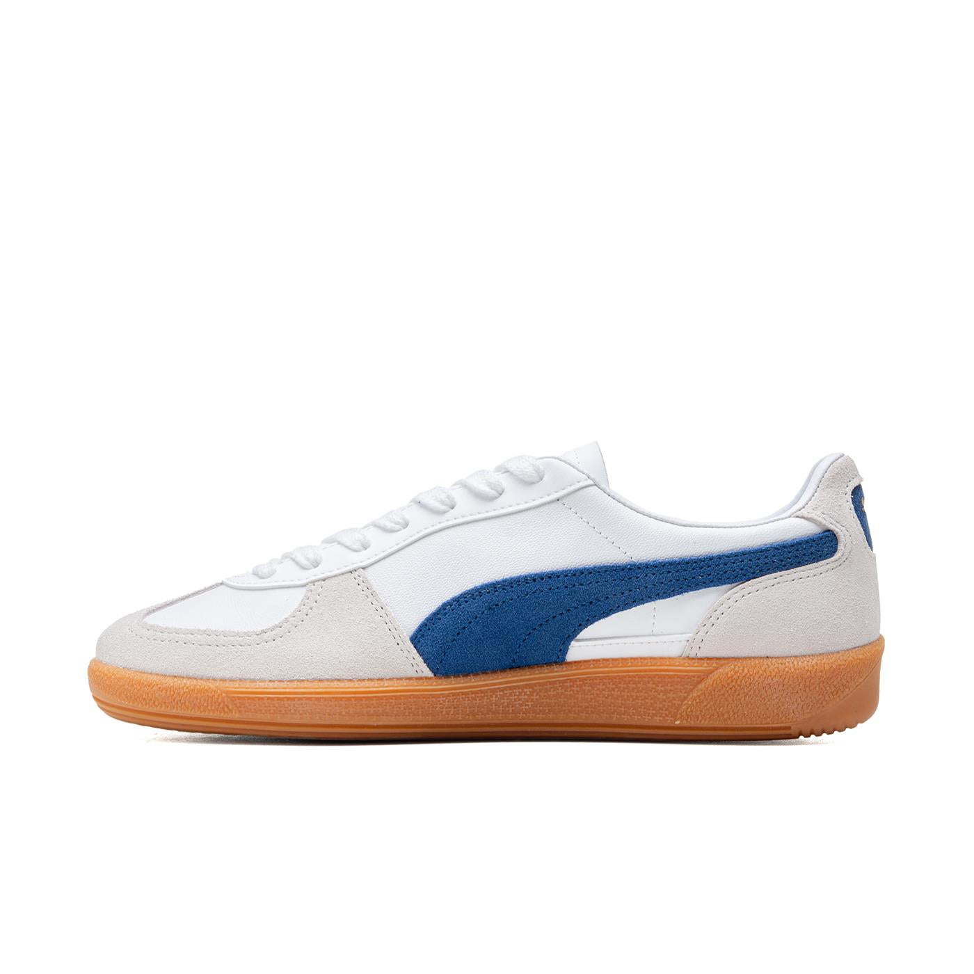 Puma Palermo Leather Puma White/Vapor Gray-Clyde - 396464-06