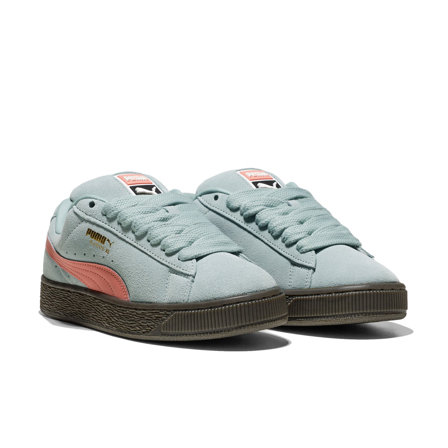 Puma Suede XL Jr Modern Mint/Pink Fruit - 396577-30