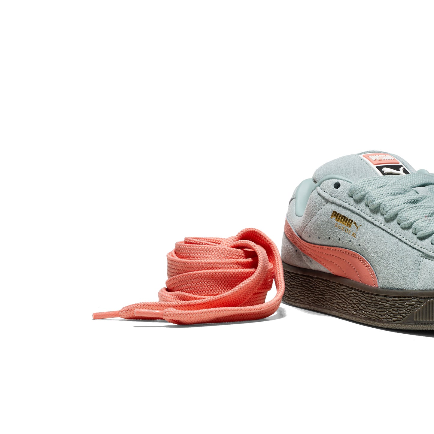 Puma Suede XL Jr Modern Mint/Pink Fruit - 396577-30
