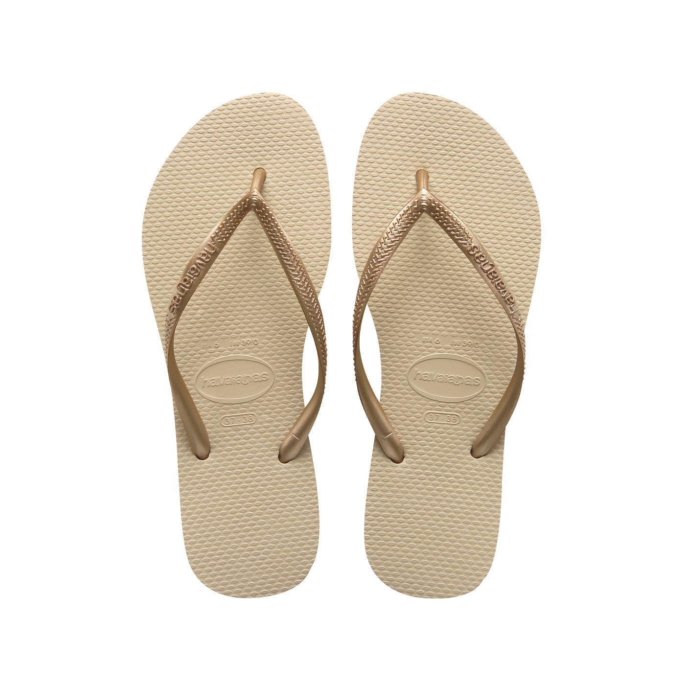 Havaianas Slim Sand Grey/Light Golden - 40000302719