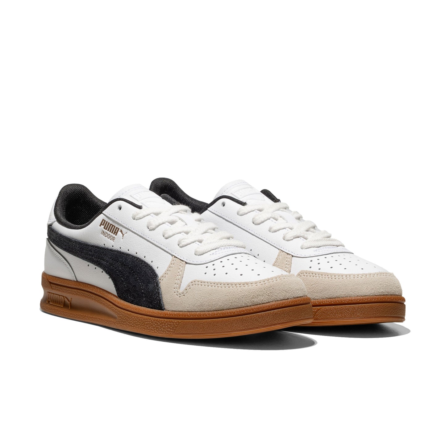 Puma Indoor Puma White/Puma Black-Gum - 401360-01