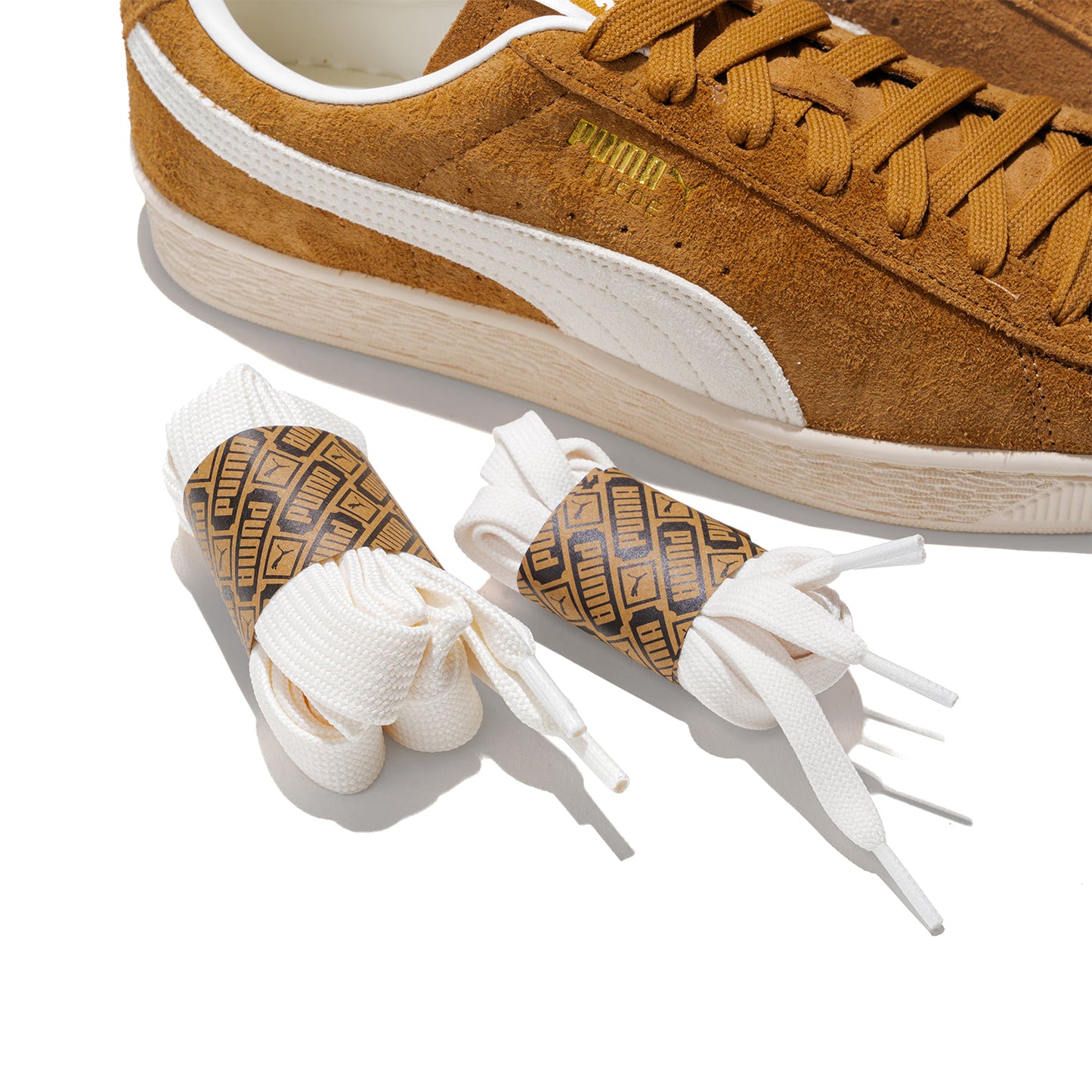 Puma Suede Charles F. Stead V Honey Butter/Puma White - 403767-03