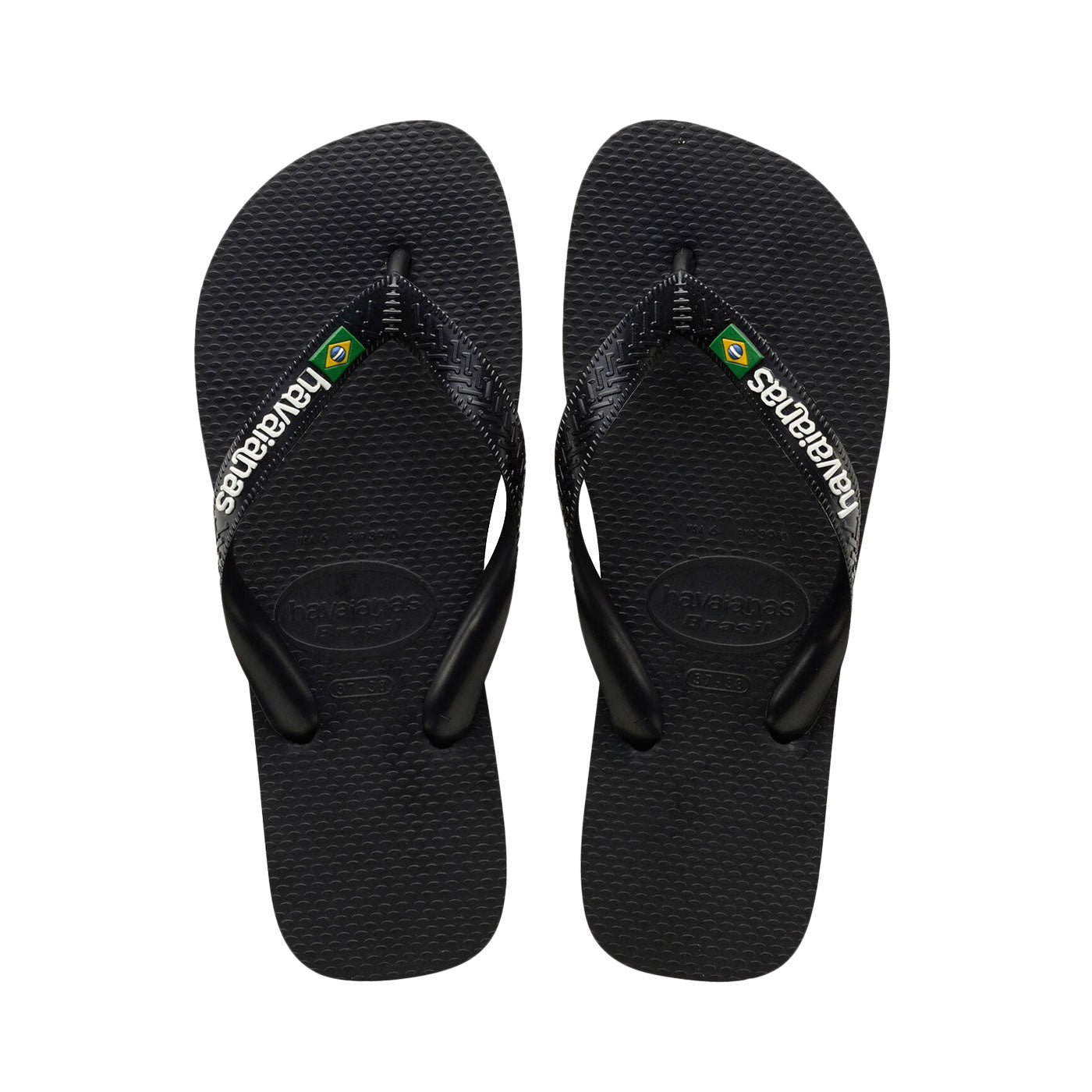 Havaianas Brasil Logo Black/Black  - 41108501069