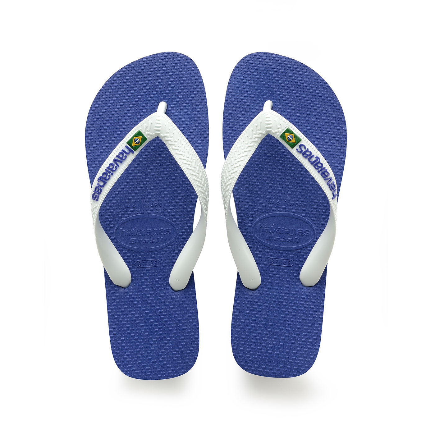Havaianas Brasil Logo Marine Blue  - 41108502711