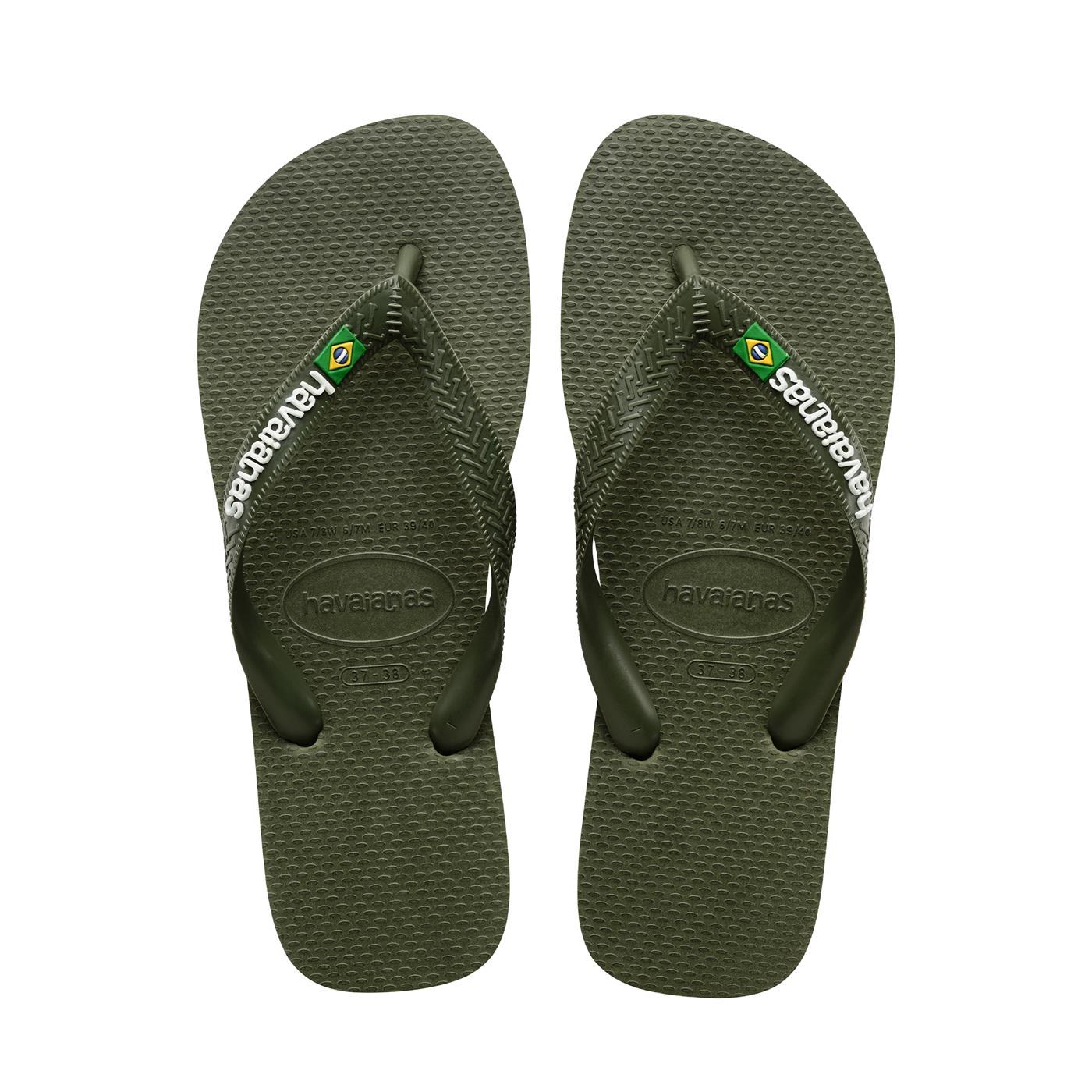 Havaianas Brasil Logo Green/Green - 41108503058