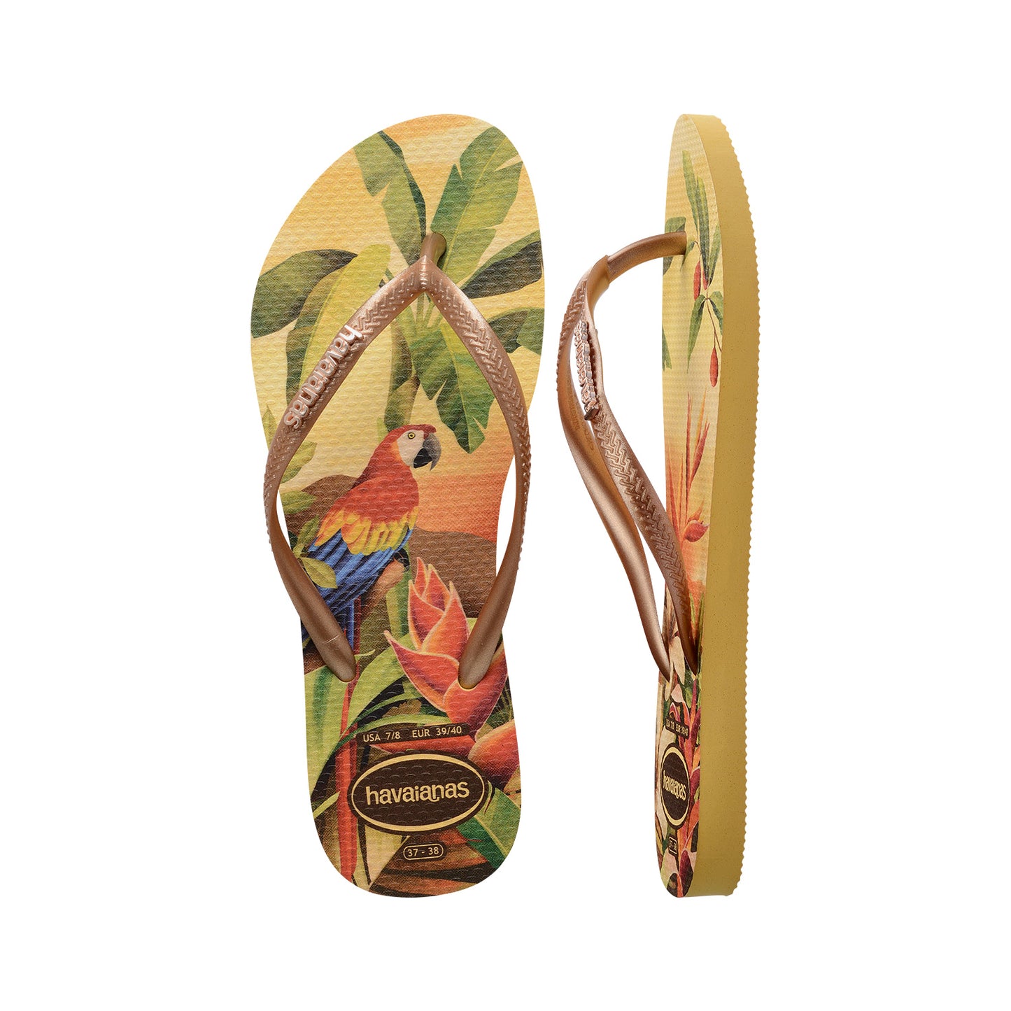 Havaianas Slim Tropical Caja Yellow - 41221115559