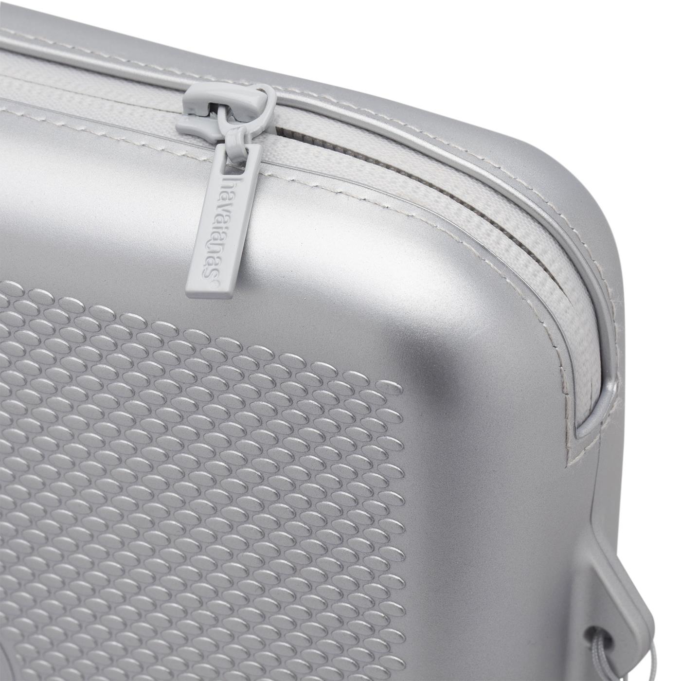 Havaianas Beach Necessaire Metallic Bright Silver - 41405619175