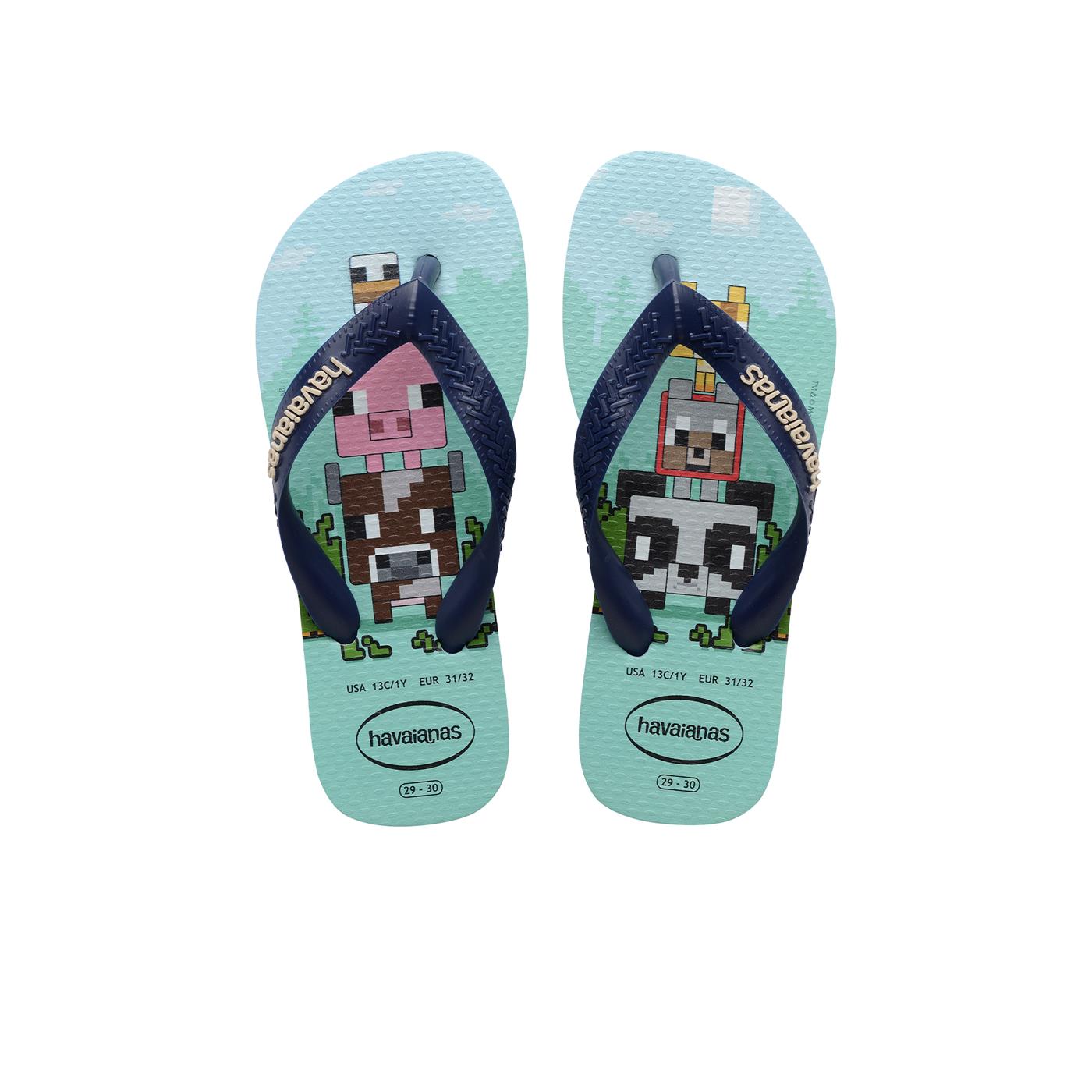 Havaianas Kids Minecraft Lavender Blue - 41451251056