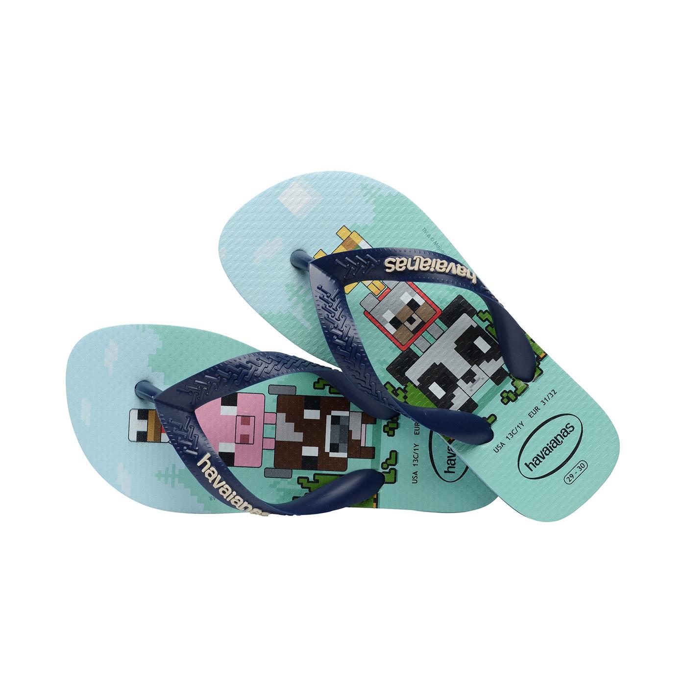 Havaianas Kids Minecraft Lavender Blue - 41451251056