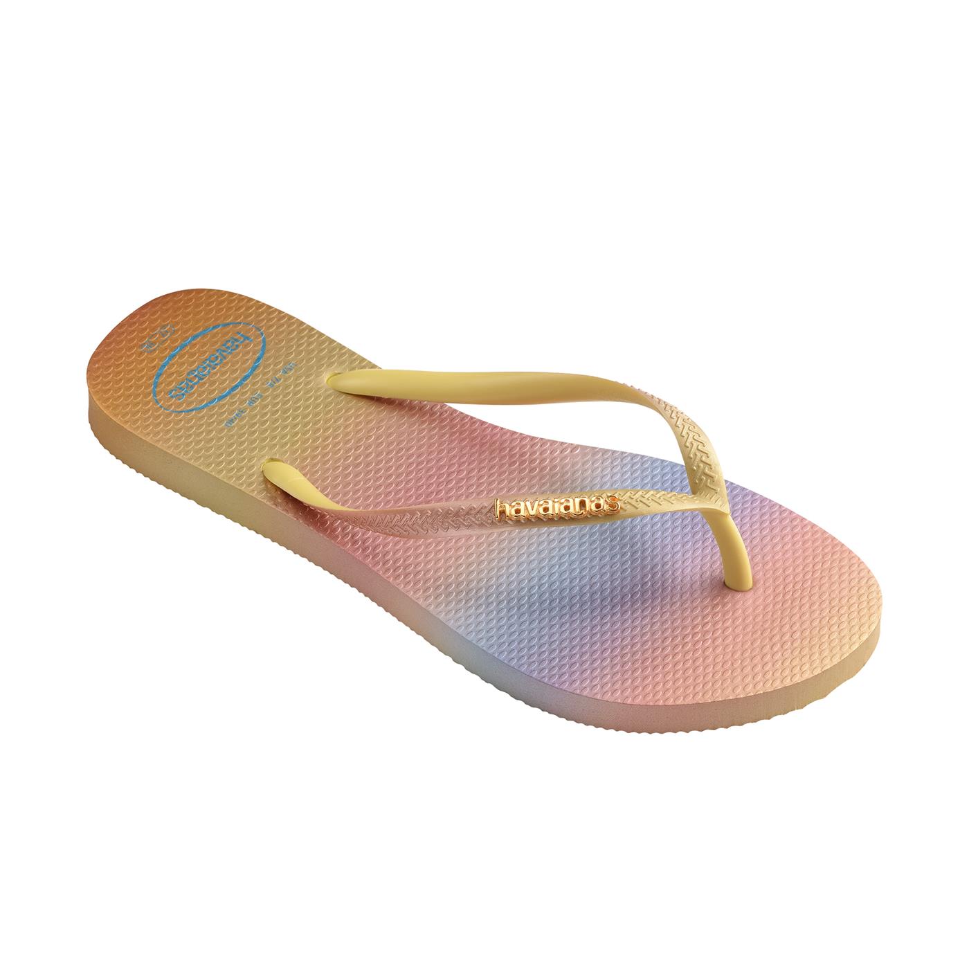 Havaianas Slim Gradient Sunset Yellow Pixel - 41469081732