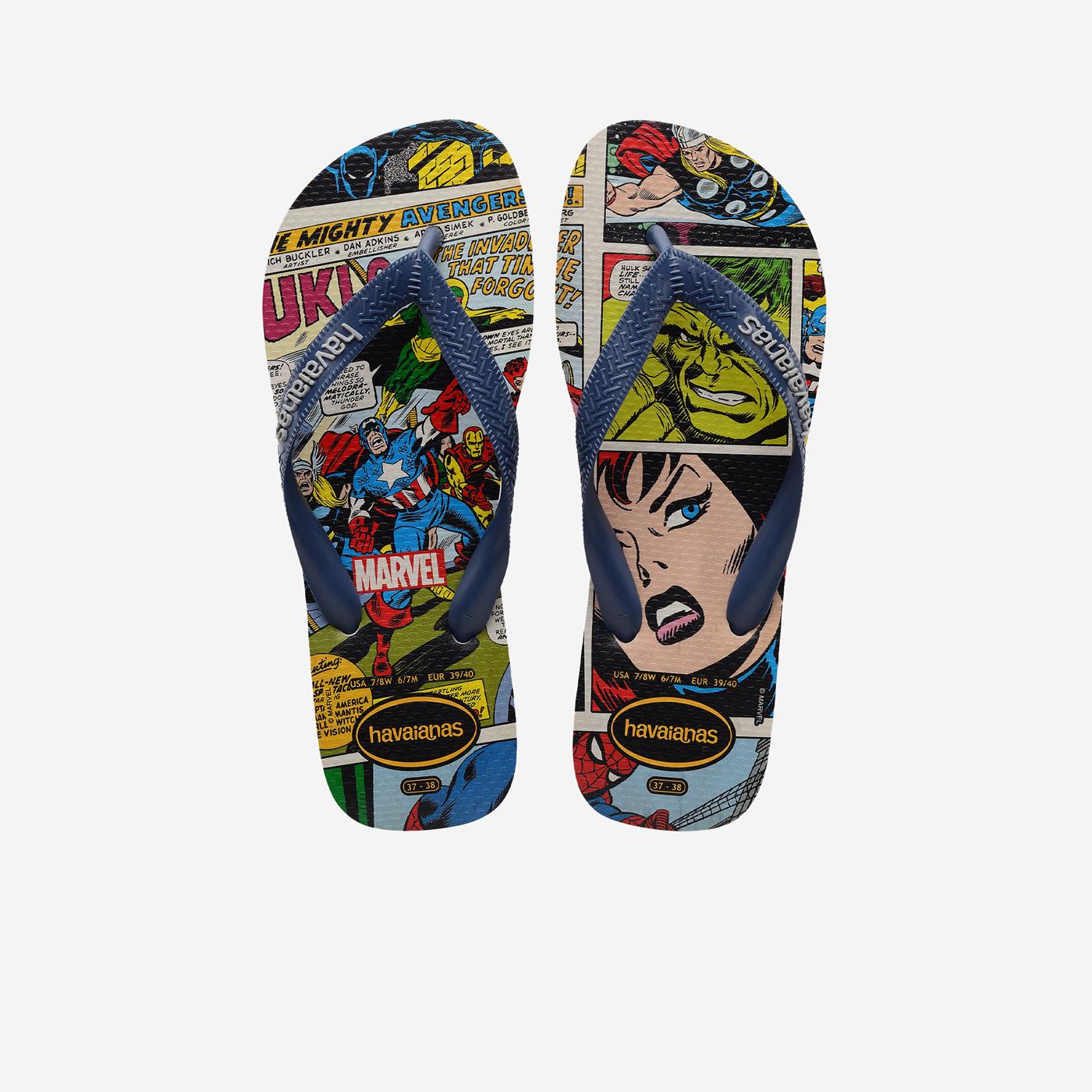 Havaianas Top Marvel Classics Ice Grey/Indigo Blue - 41470129427C