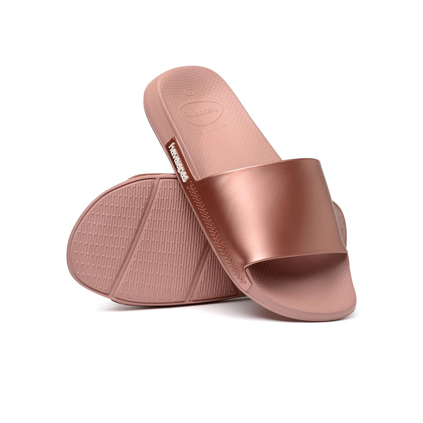 Havaianas Slide Classic Metallic Crocus Rose  - 41471313544