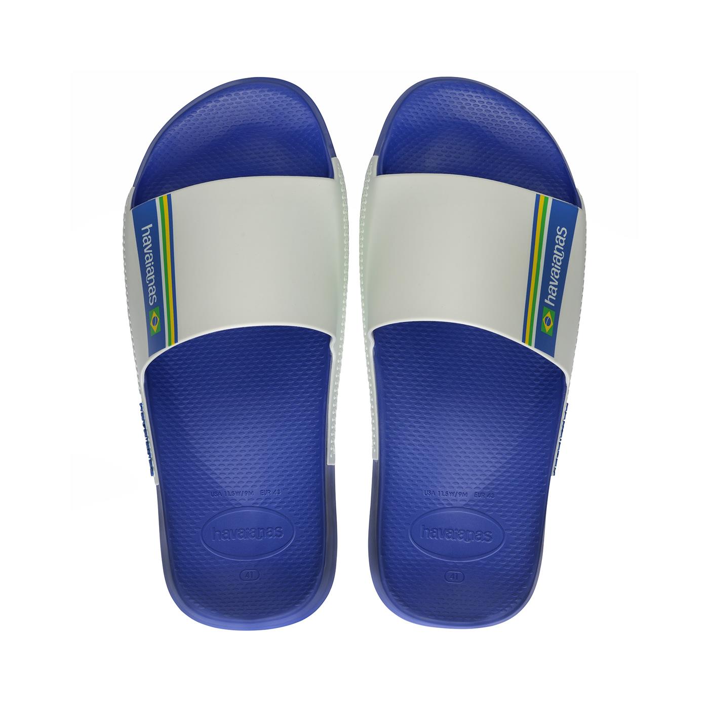 Havaianas Slide Brasil Marine Blue  - 41473192711