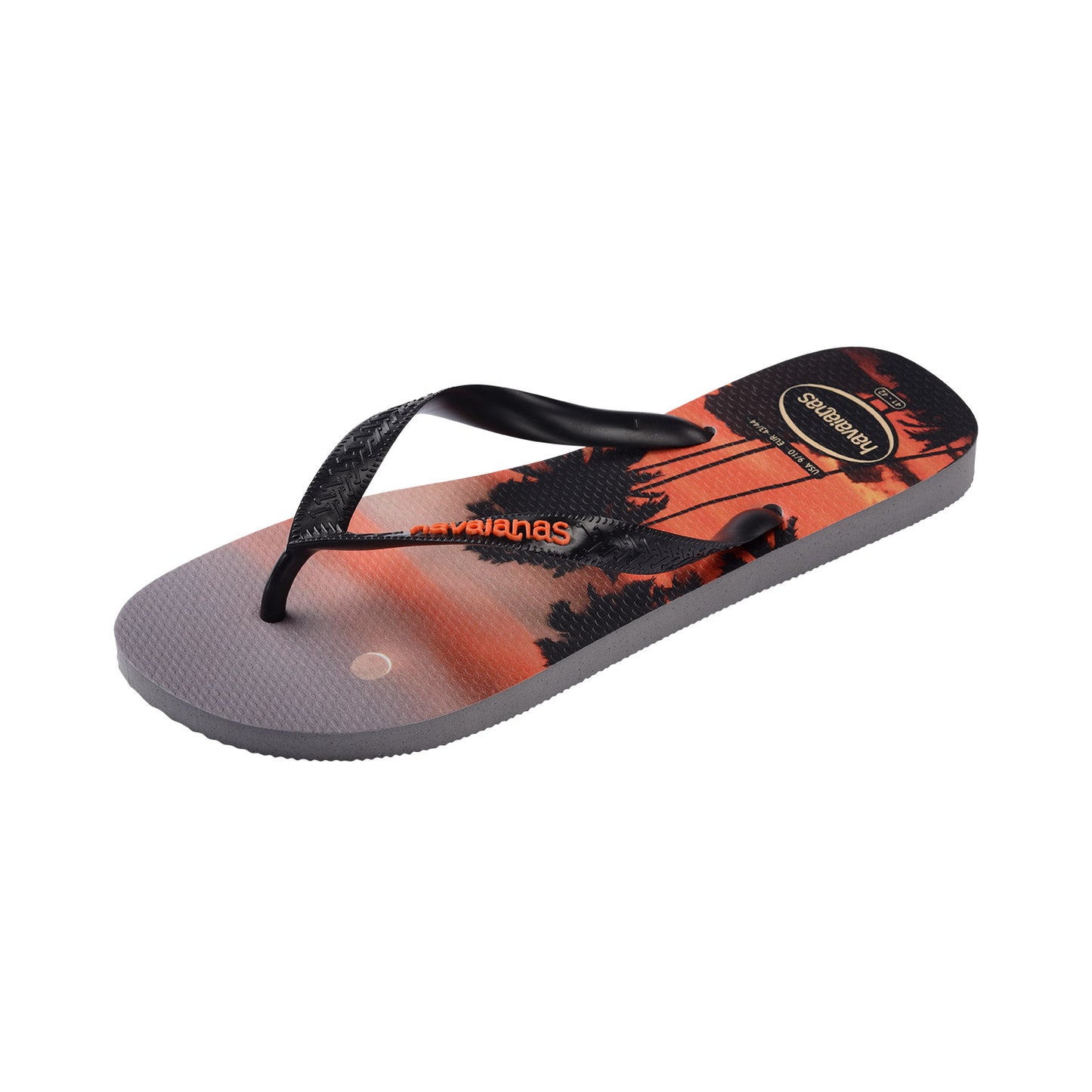 Havaianas Top Surfer I Grey Steel/Black/Sunset Orange - 41499717345