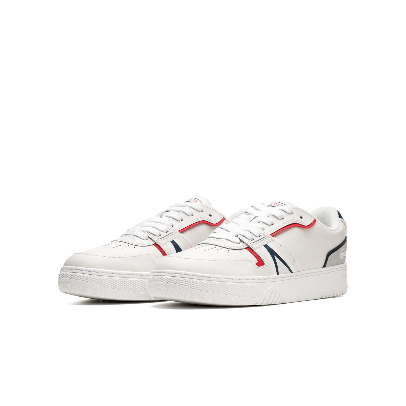 Lacoste L001 White/Navy/Red - 42SMA0092-407