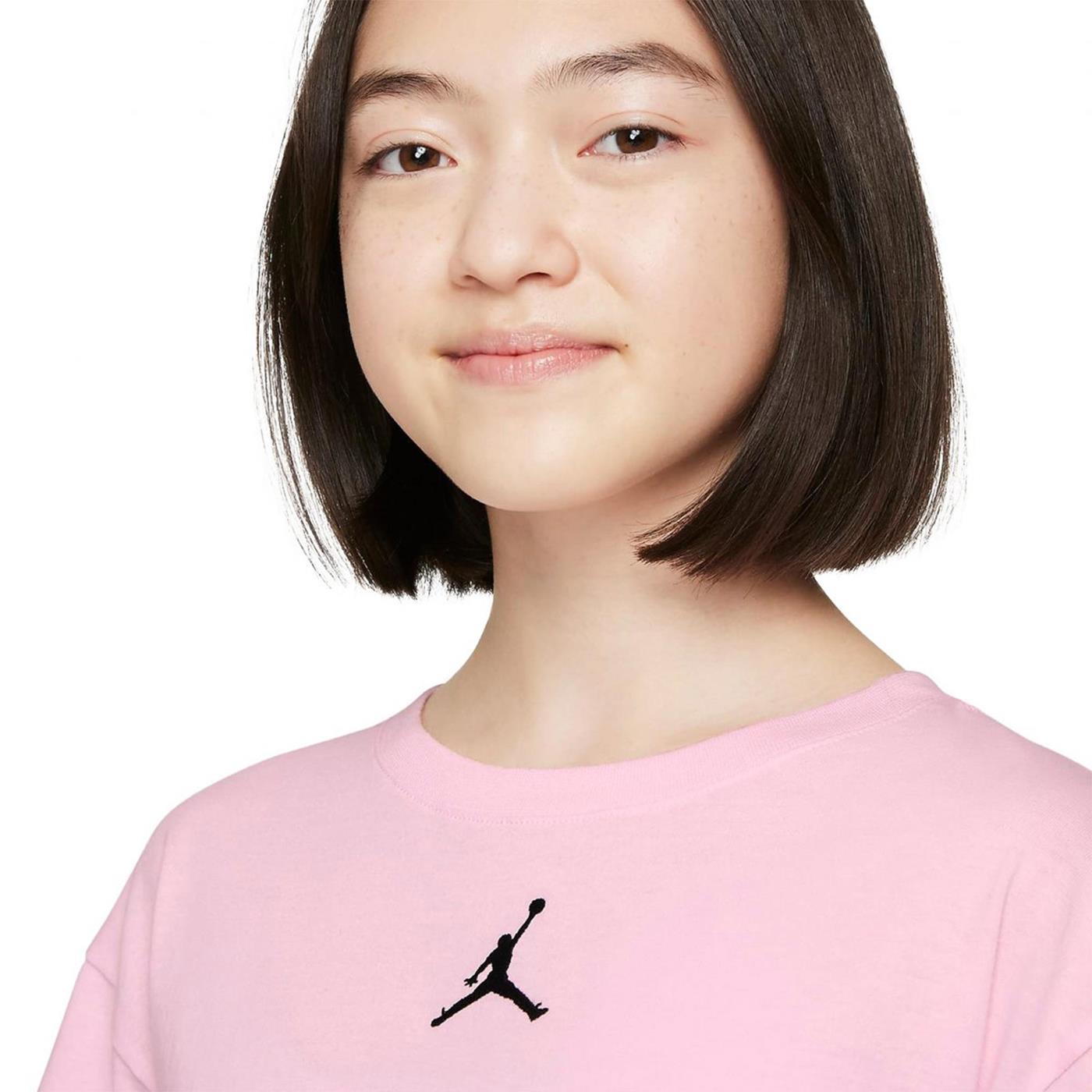 Nike Jordan Girls Essentials Tee Pink Foam - 45A770-A9Y
