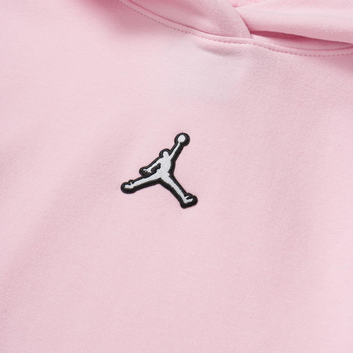 Nike Jordan Girls Essentials Boxy PO Hoodie Pink Foam - 45A858-A9Y