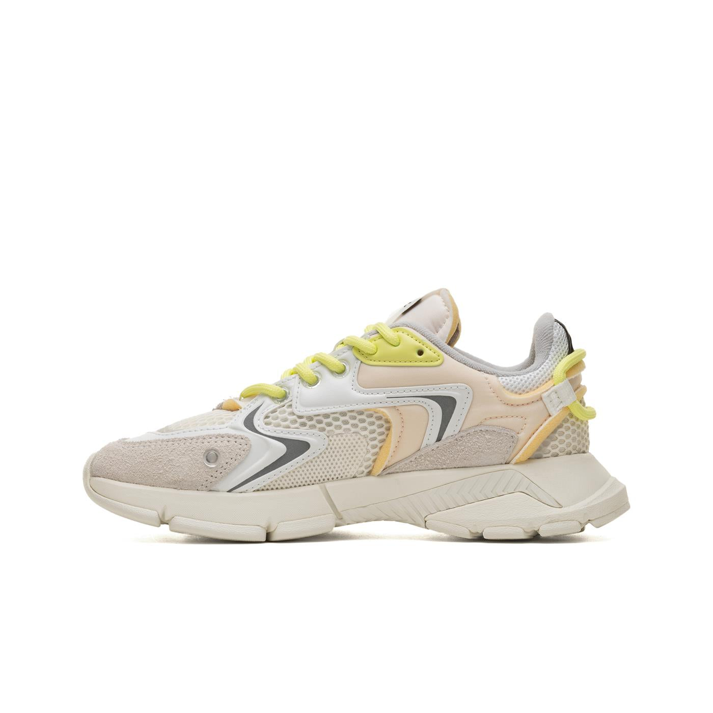 Lacoste L003 Off White/Light Green  - 46SFA0003-WP2