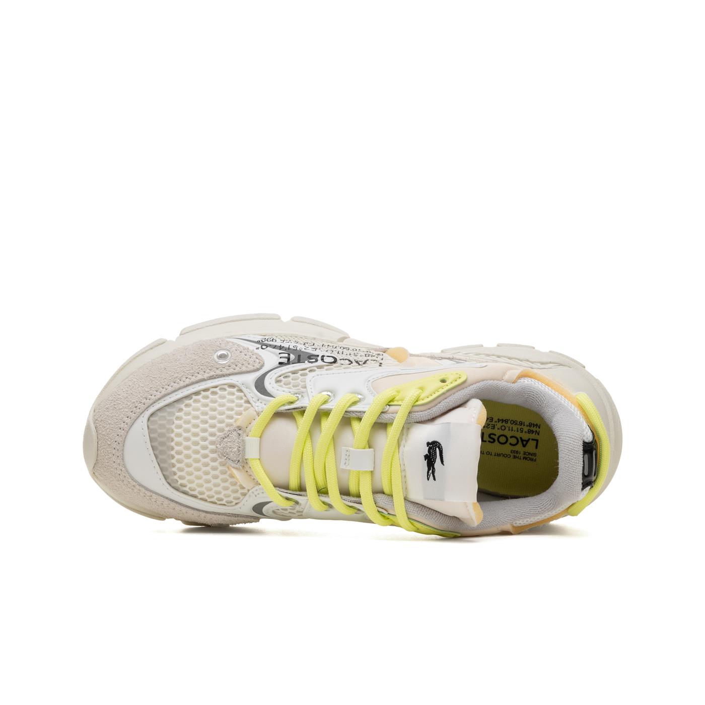 Lacoste L003 Off White/Light Green  - 46SFA0003-WP2