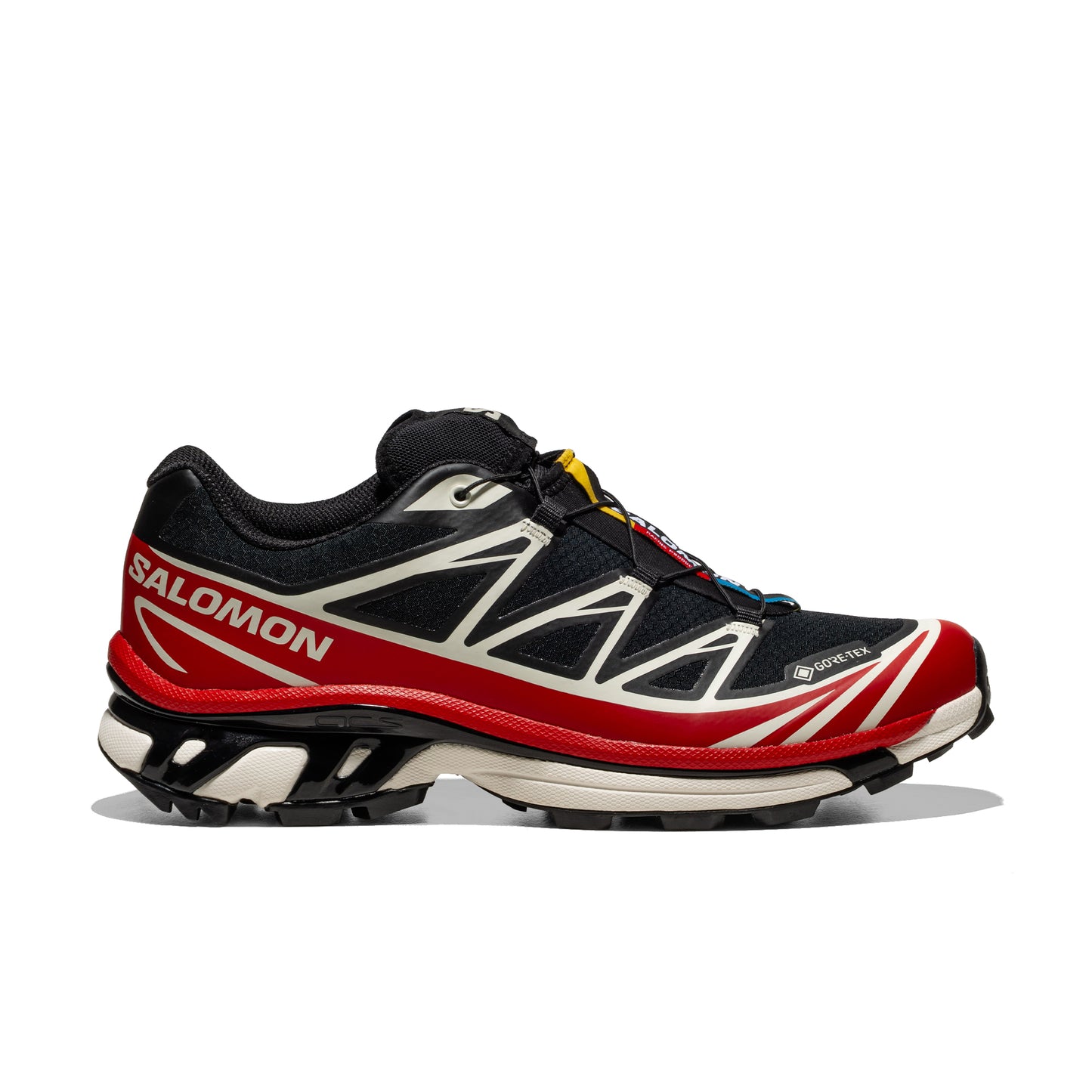 Salomon XT-6 GTX Black/Flame Scarlet/Vanilla Ice - 479749