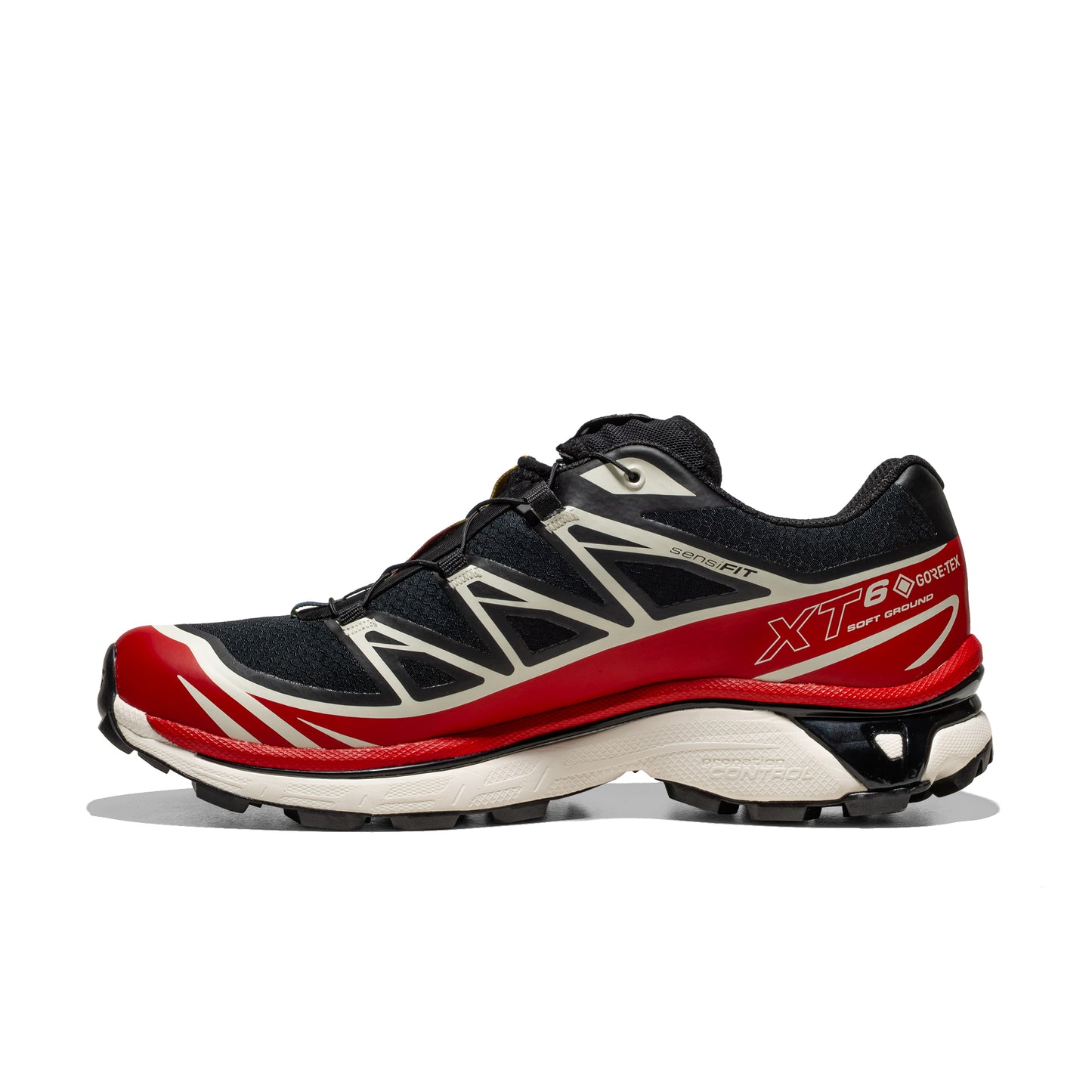 Salomon XT-6 GTX Black/Flame Scarlet/Vanilla Ice - 479749
