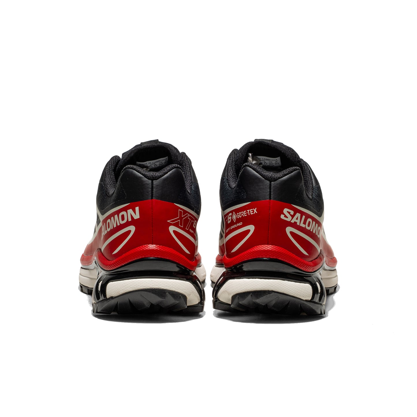 Salomon XT-6 GTX Black/Flame Scarlet/Vanilla Ice - 479749