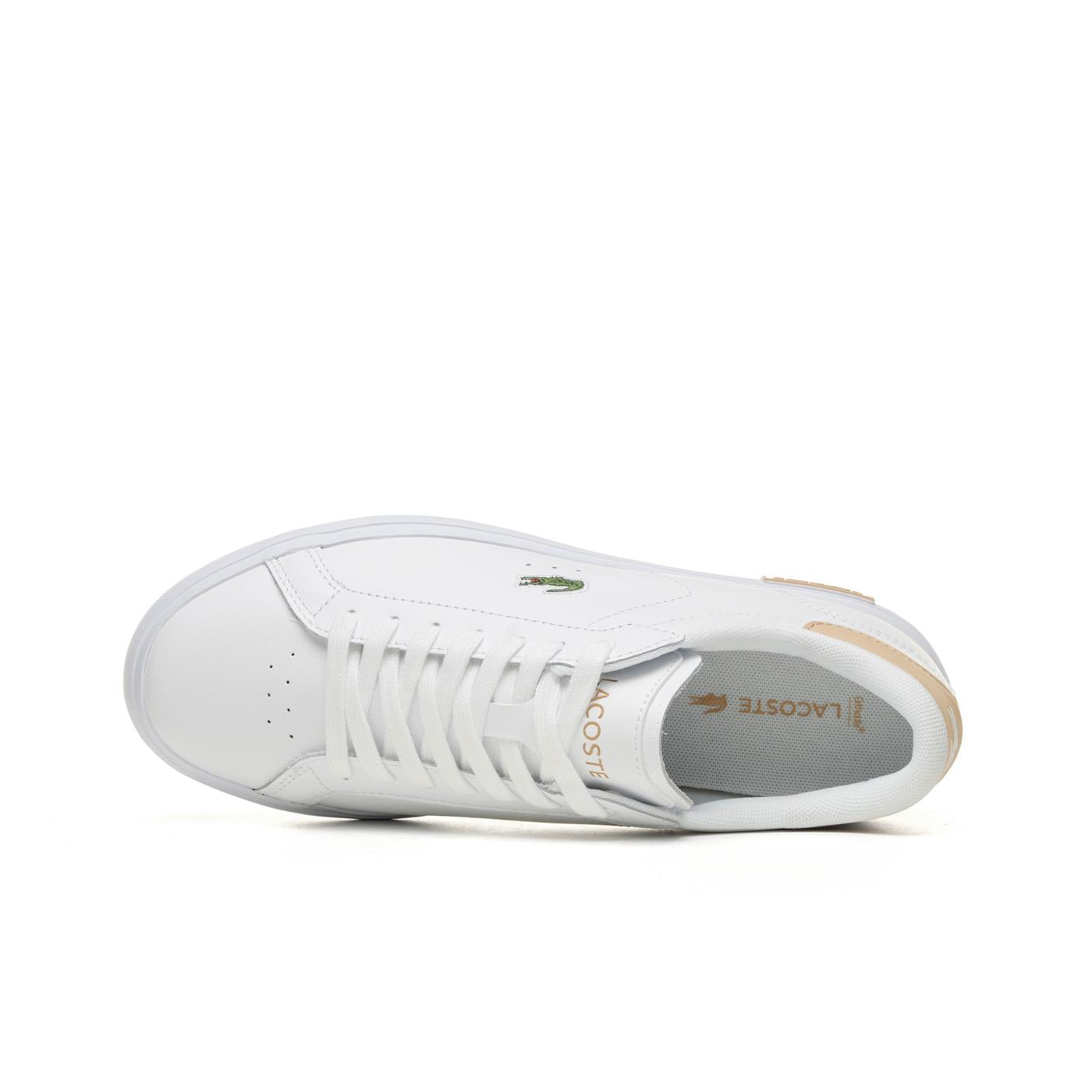 Lacoste Powercourt White/Light Brown - 47SFA0071-2J8