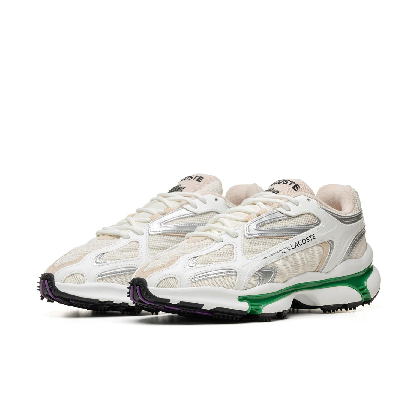 Lacoste L003 2K24 White/Green - 47SMA0013-082