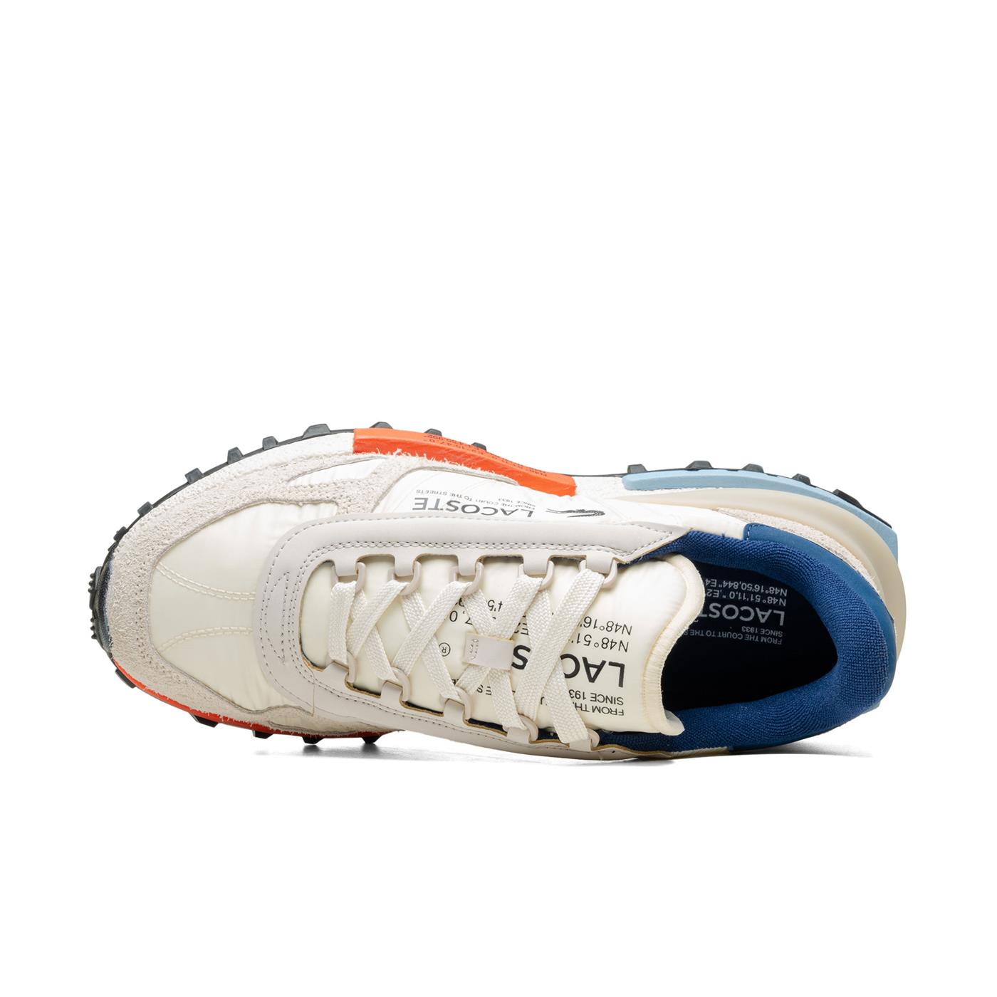 Lacoste Elite Active Off White/Navy - 48SMA0048-WN1