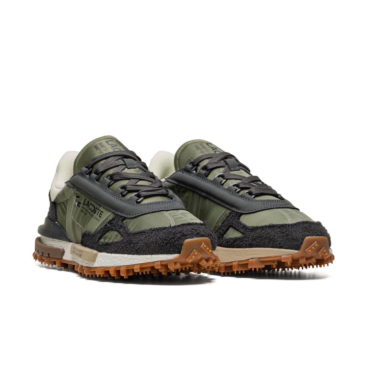 Lacoste Elite Active Khaki/Dark Green - 48SMA0050-P1N