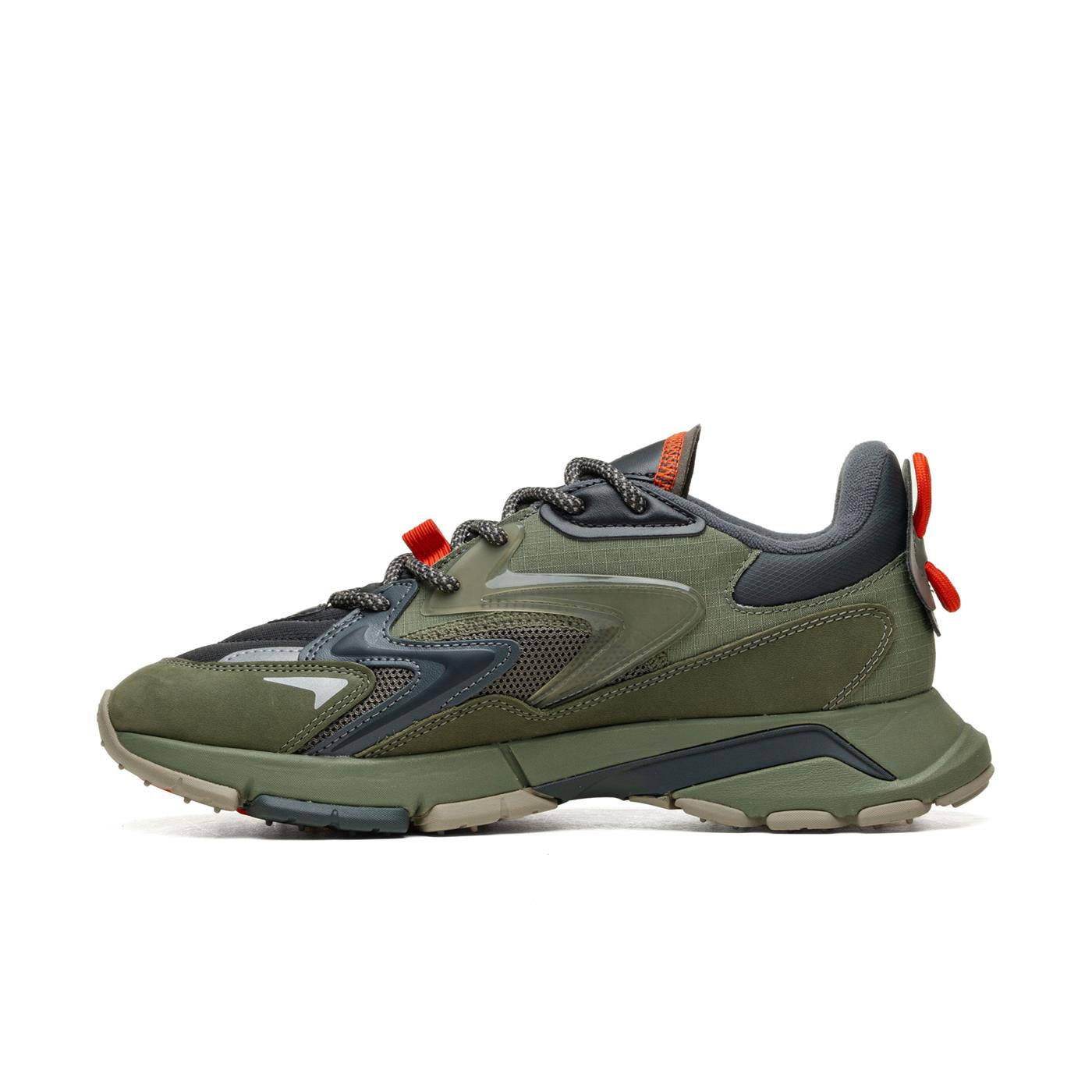 Lacoste L003 Neo Tech Khaki/Orange - 48SMA0062-5E4