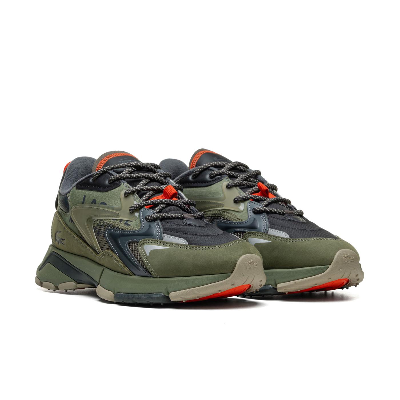 Lacoste L003 Neo Tech Khaki/Orange - 48SMA0062-5E4