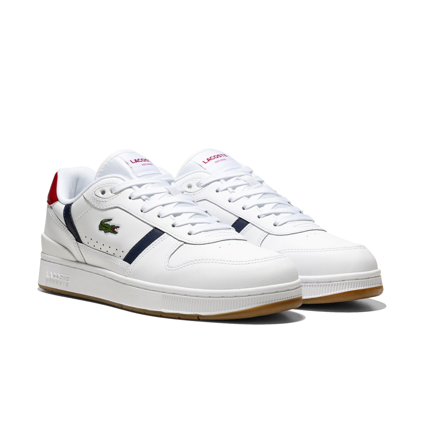 Lacoste T-Clip Set White/Navy/Red